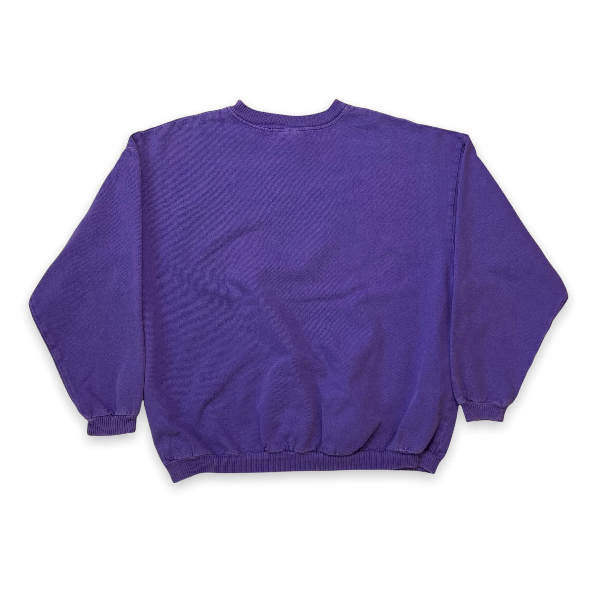 Vintage Vintage Blank Sweatshirt Small Faded 90s Pullover Crewneck Size US S / EU 44-46 / 1 - 4 Thumbnail