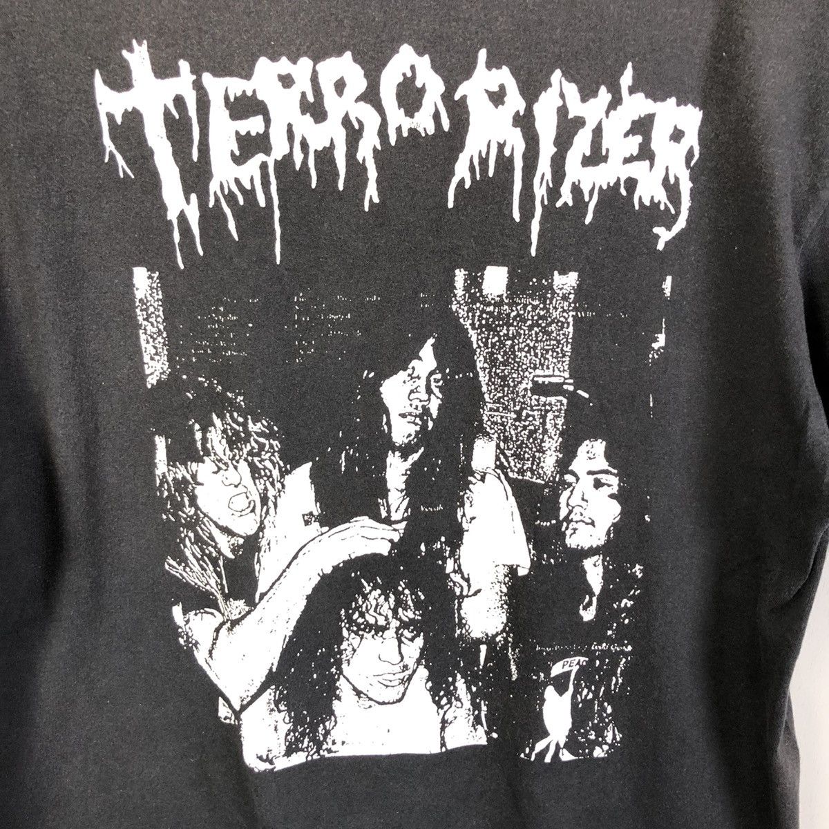 Band Tees Vintage Terrorizer World Downfall Sunfaded Tshirt Size US L / EU 52-54 / 3 - 9 Thumbnail