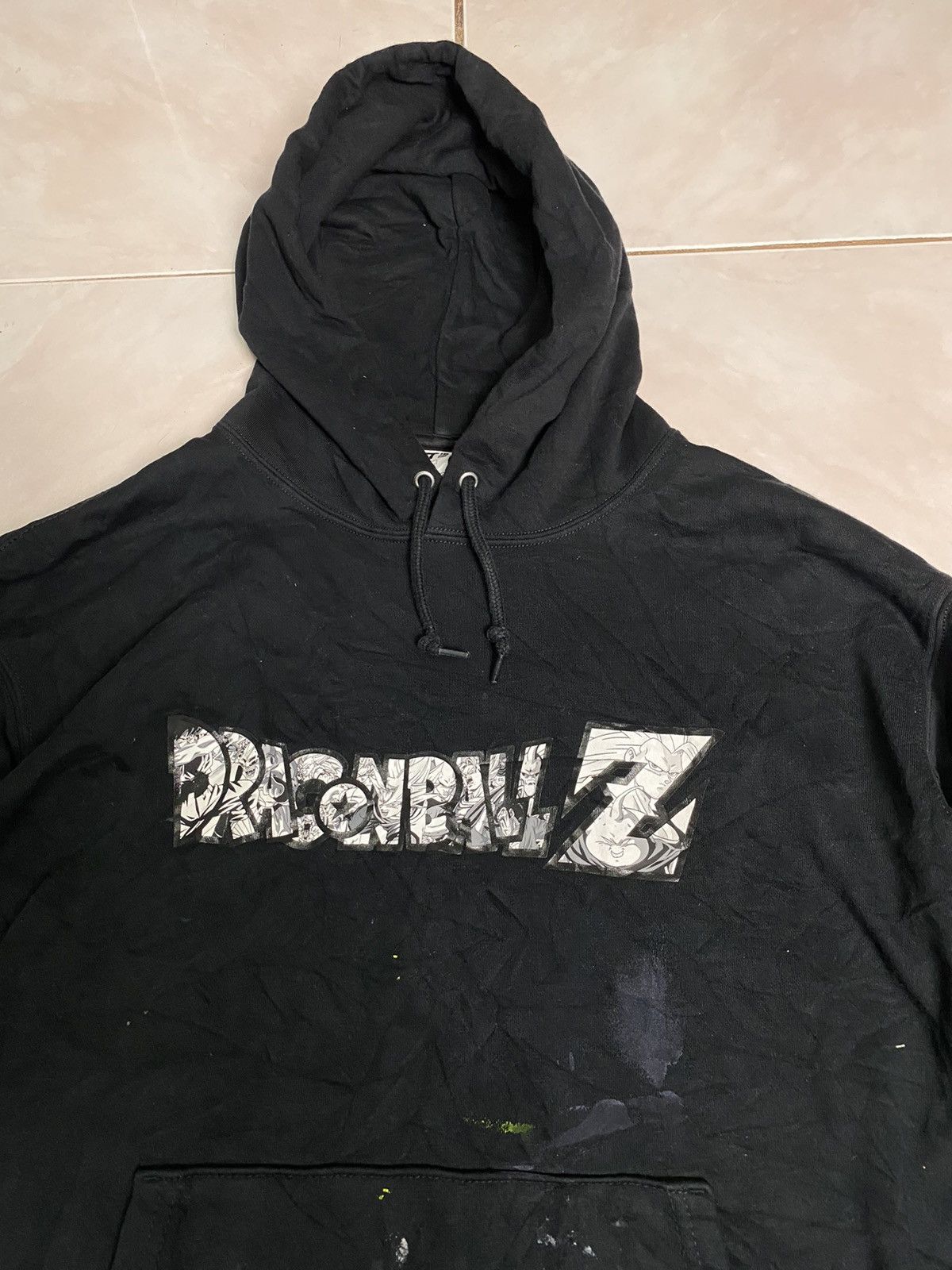 Anime × Japanese Brand × Uniqlo Dragonball x Uniqlo Splash Paint Hoodie Size US XL / EU 56 / 4 - 2 Thumbnail