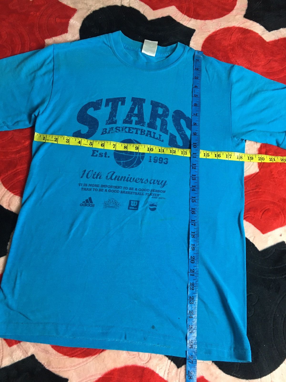 Vintage Stars Basketball 10th Anniversary Size US S / EU 44-46 / 1 - 10 Thumbnail