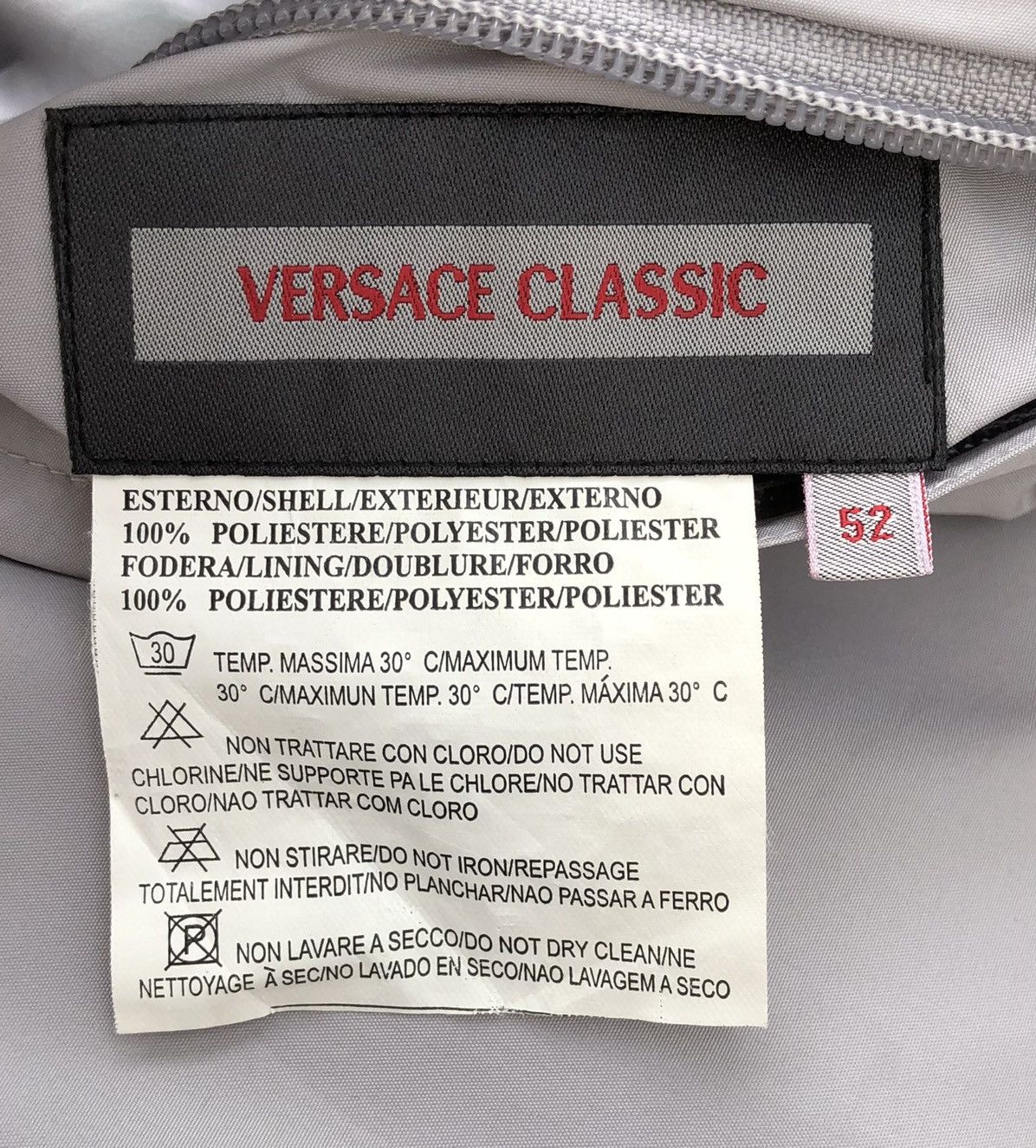 Versace Vintage 90s Versace Classic Reversible Jacket Size US L / EU 52-54 / 3 - 9 Thumbnail