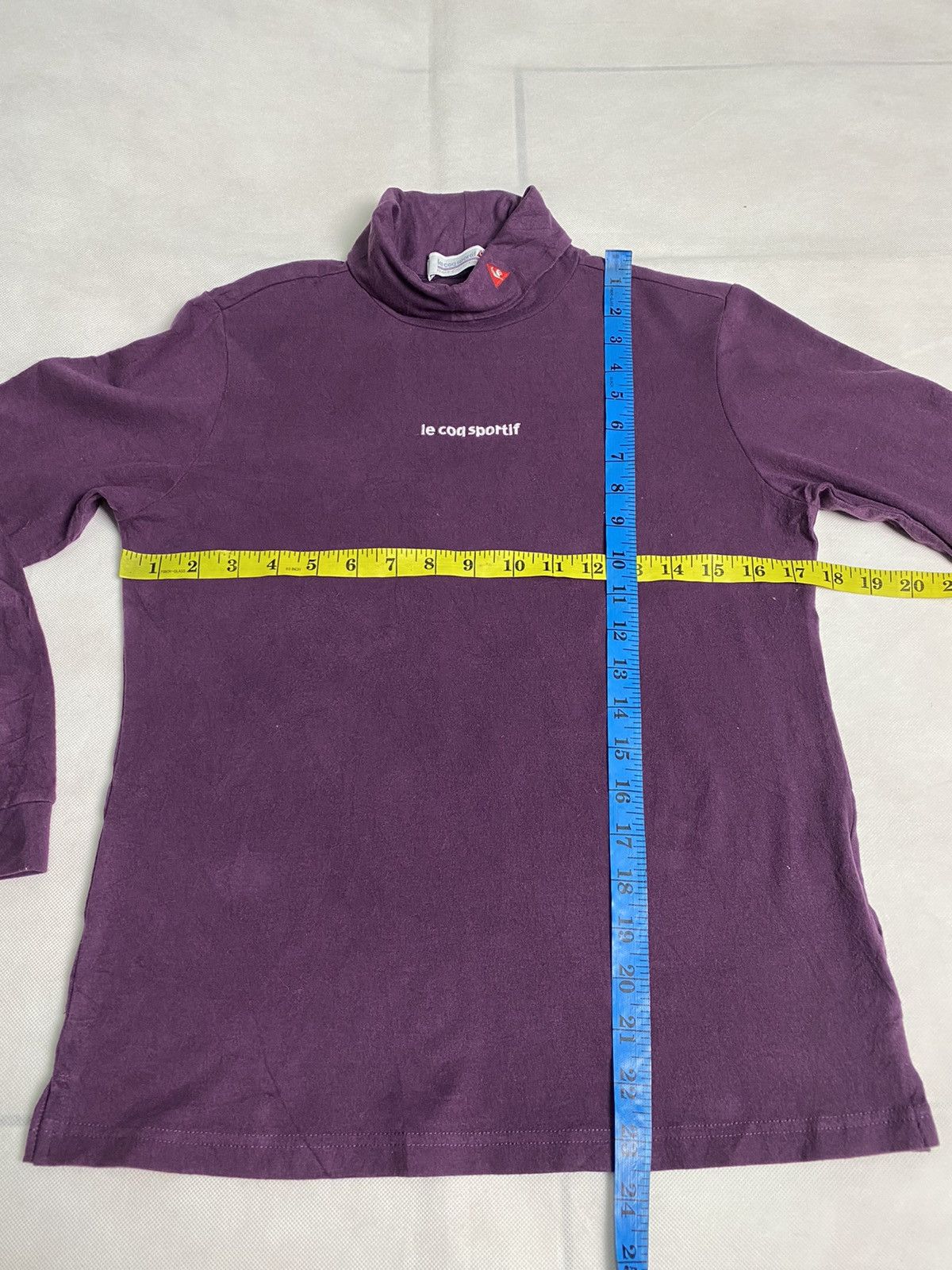Le Coq Sportif Le Coq Sportif Center Spell Out Turtle Neck Size US S / EU 44-46 / 1 - 9 Thumbnail