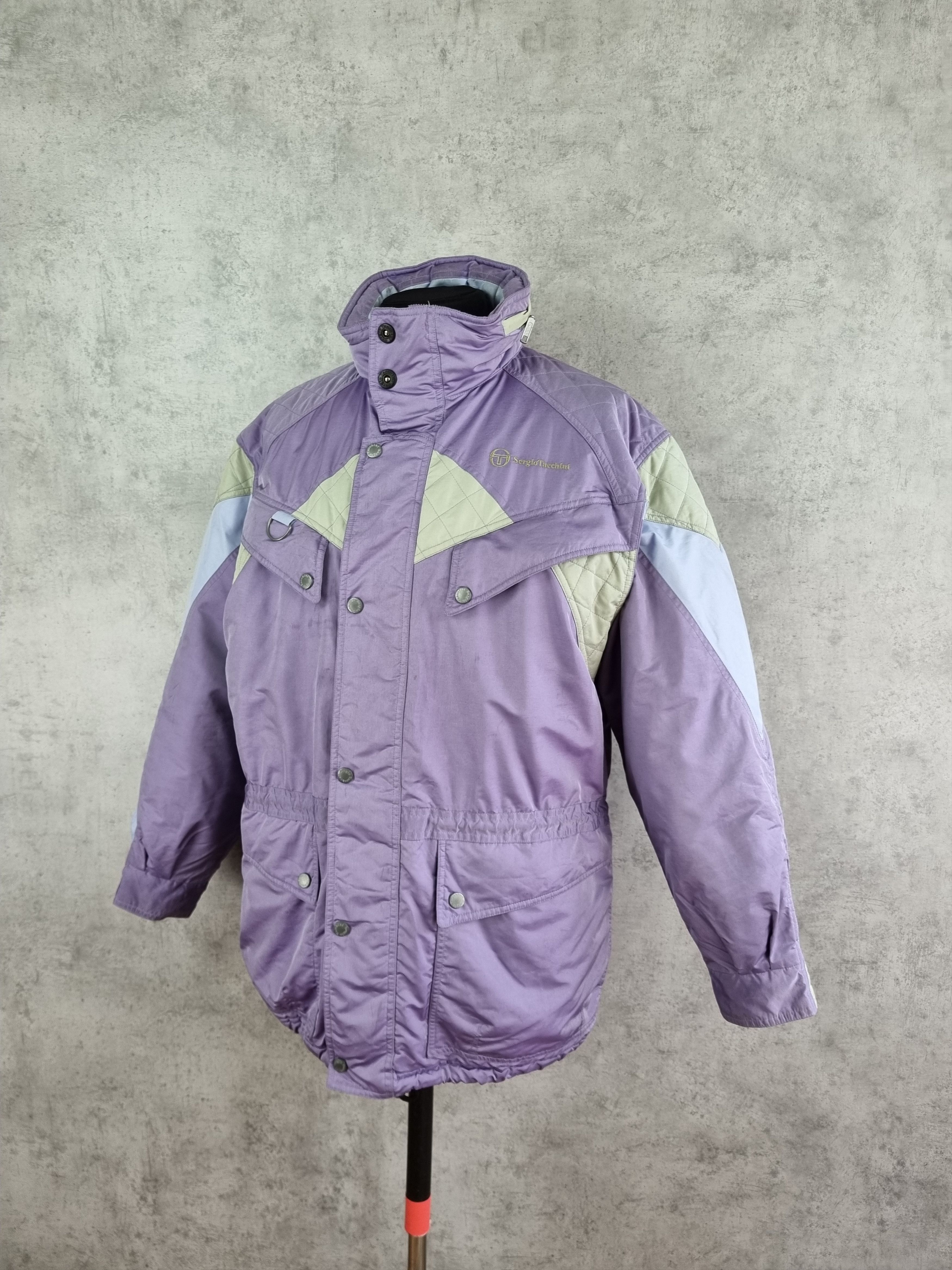 Sergio Tacchini × The Mountain Rare 90s Ski Multipockets Utility Jacket by Sergio Tacchini Size US L / EU 52-54 / 3 - 4 Thumbnail