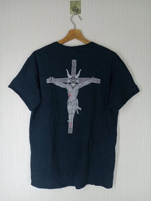 Thrasher × Vintage Rare Thrasher Resurrection Skate Destroy Tshirt Size US M / EU 48-50 / 2 - 1 Thumbnail