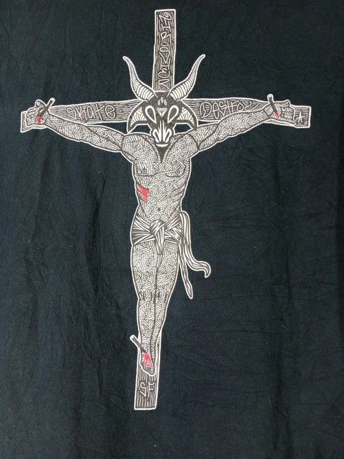 Thrasher × Vintage Rare Thrasher Resurrection Skate Destroy Tshirt Size US M / EU 48-50 / 2 - 3 Thumbnail
