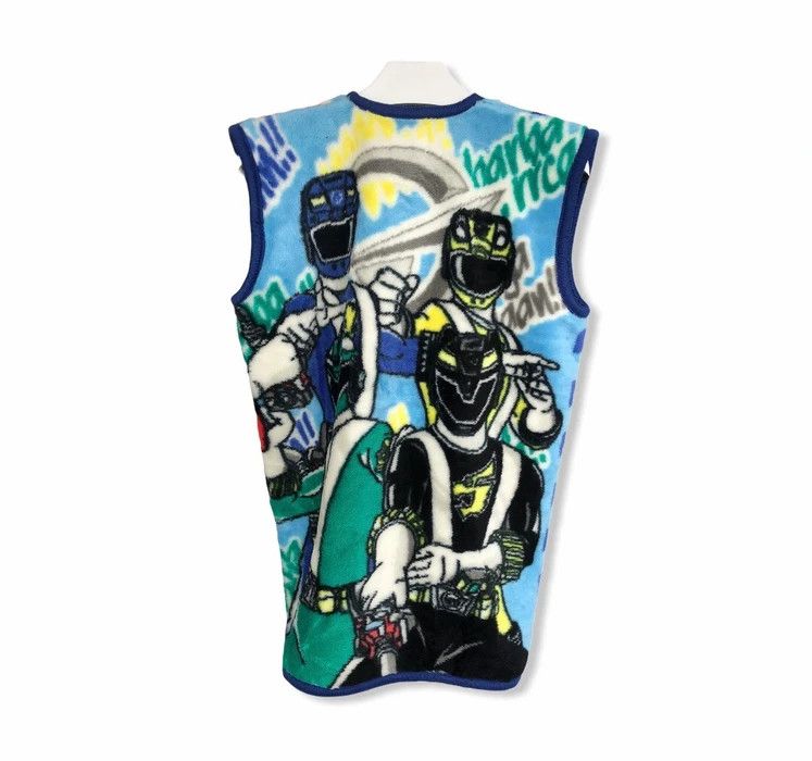 Cartoon Network × Japanese Brand Power Rangers Bandai Cartoon Fleece Vest Size US M / EU 48-50 / 2 - 3 Thumbnail