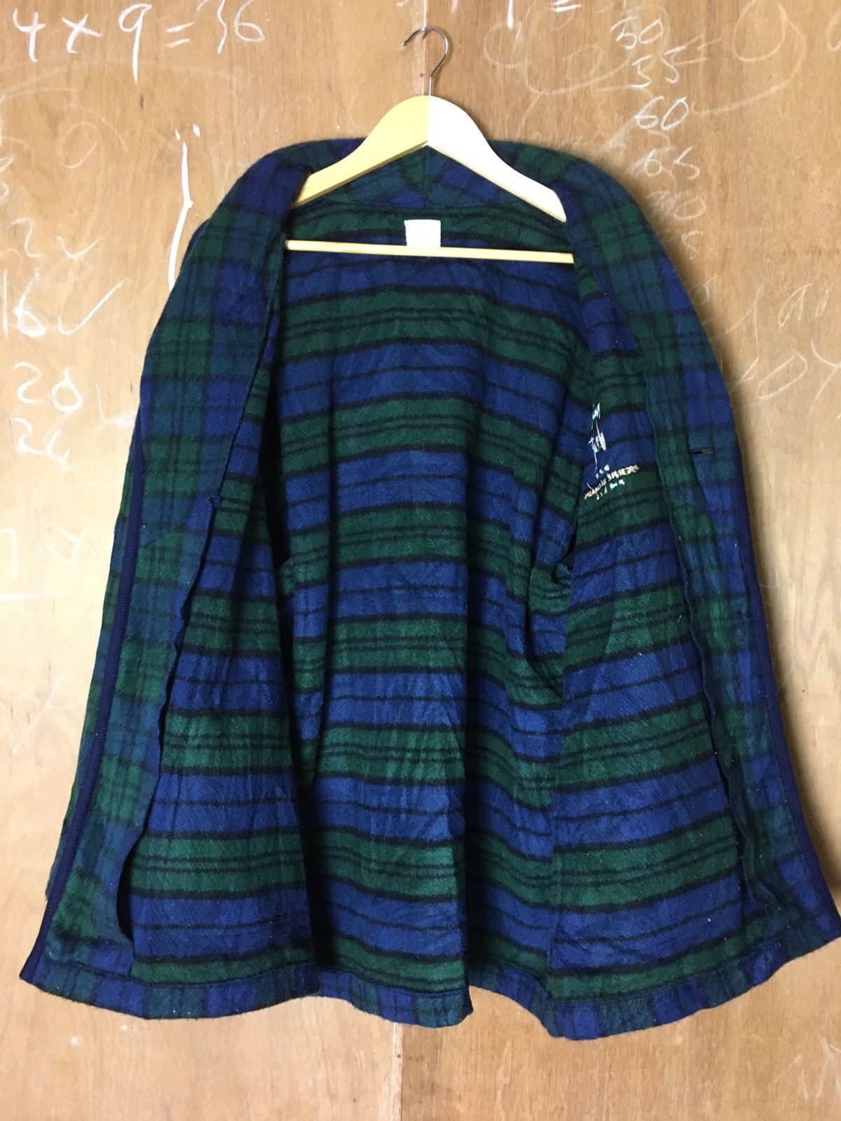 Balmain × Designer × Pierre Balmain Vintage Pierre Balmain Paris Chekered Jacket Coats Size US L / EU 52-54 / 3 - 8 Thumbnail