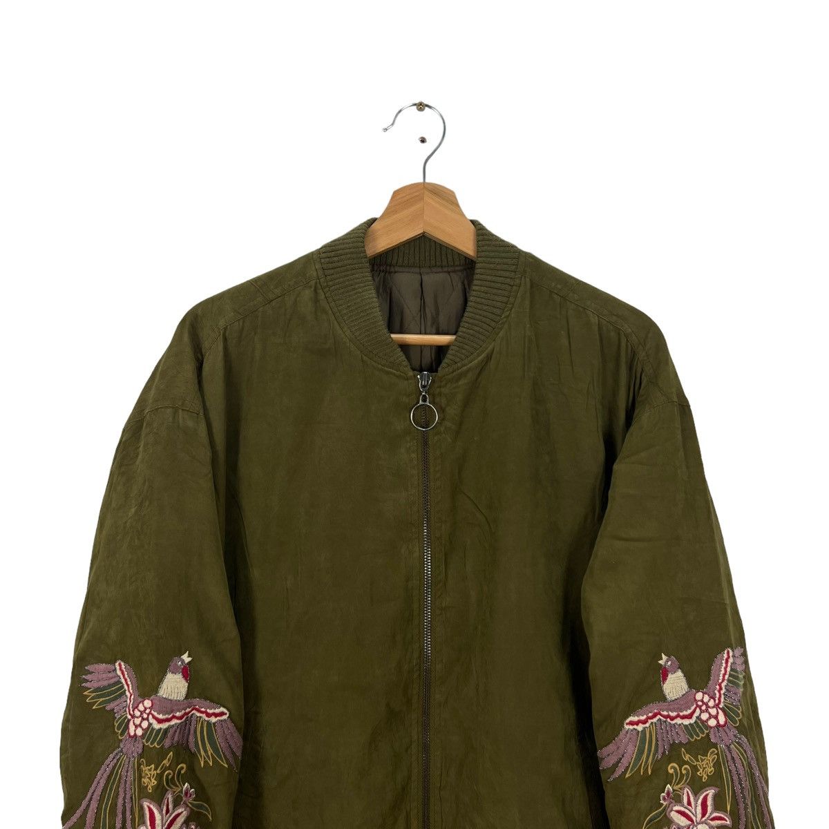 Japanese Brand VINTAGE SUKAJAN JAPAN BOMBER JACKET FULL PRINT Size US M / EU 48-50 / 2 - 5 Thumbnail