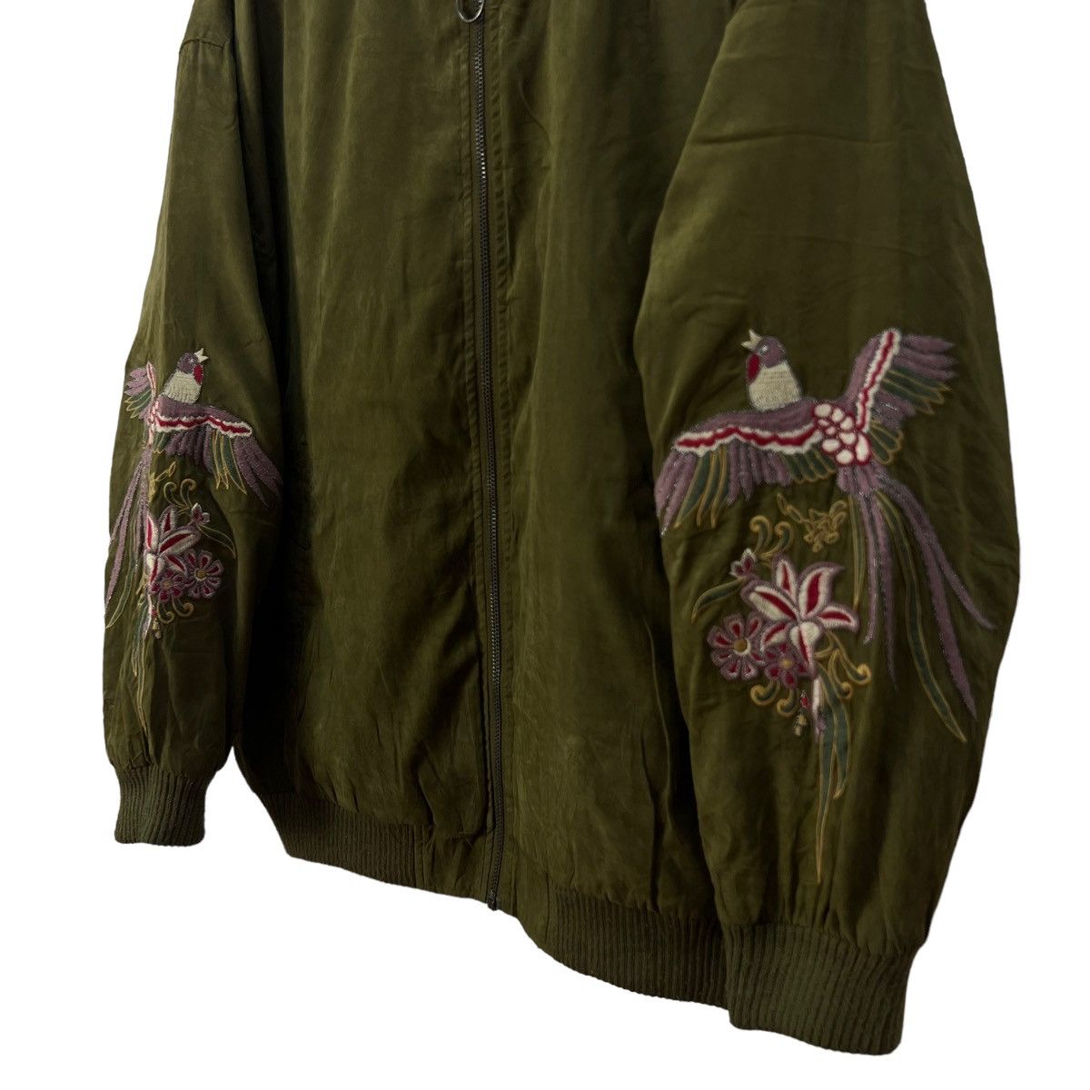 Japanese Brand VINTAGE SUKAJAN JAPAN BOMBER JACKET FULL PRINT Size US M / EU 48-50 / 2 - 4 Thumbnail