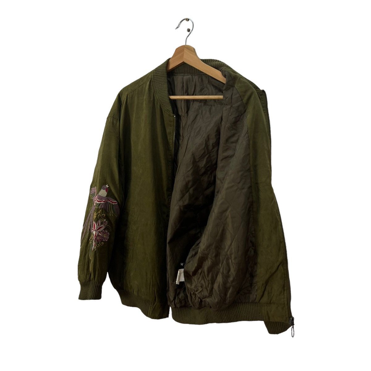 Japanese Brand VINTAGE SUKAJAN JAPAN BOMBER JACKET FULL PRINT Size US M / EU 48-50 / 2 - 7 Thumbnail
