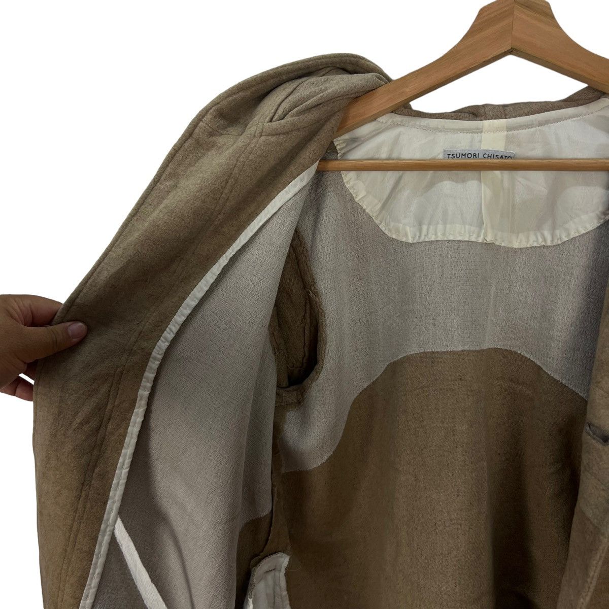 Issey Miyake ISSEY MIYAKE BY TSUMORI CHISATO JAPAN WOOL LONG JACKET Size US M / EU 48-50 / 2 - 5 Thumbnail