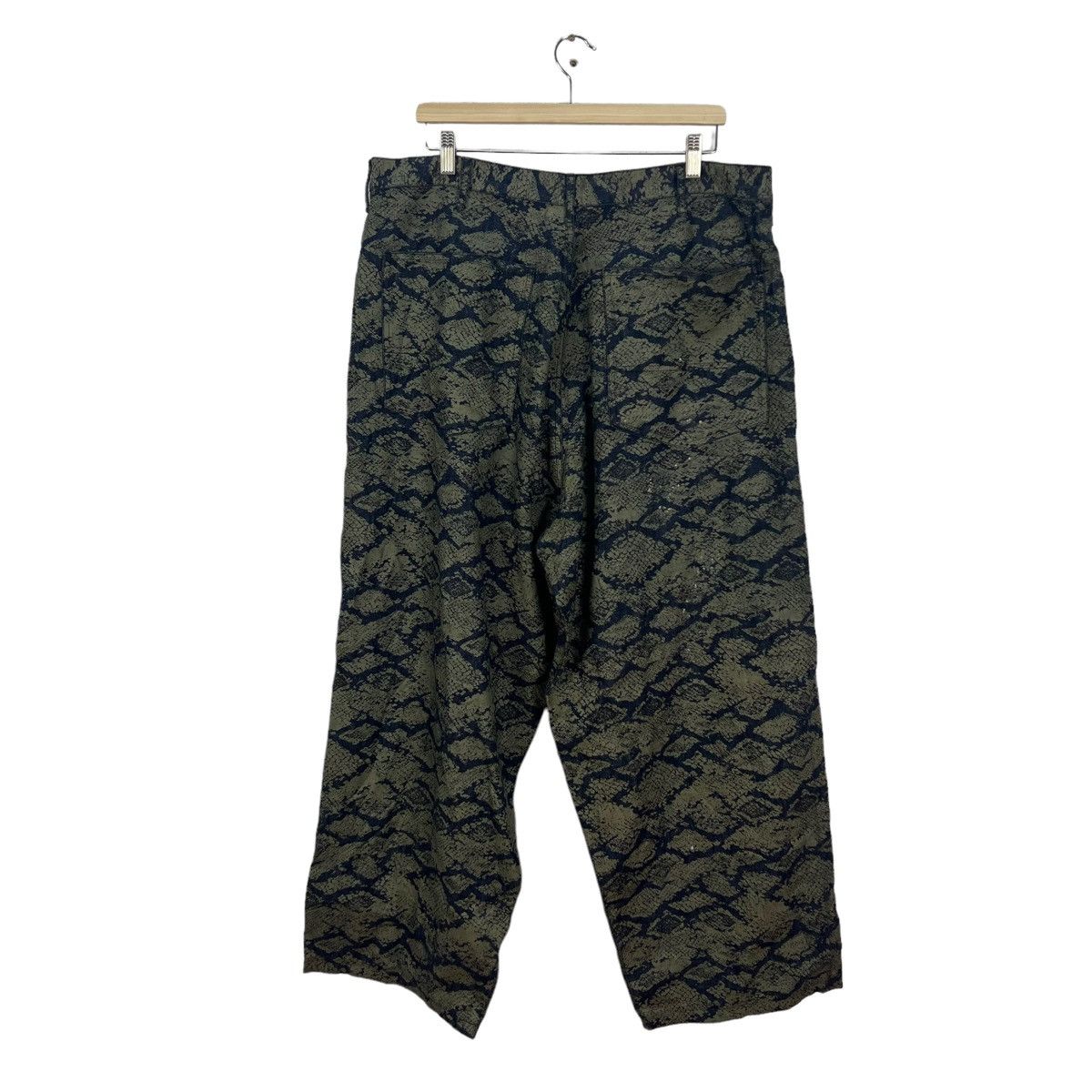 Hysteric Glamour VINTAGE INTERNATIONAL MANCHES CLUB WAX PANTS DENIM CAMO Size US 38 / EU 54 - 3 Thumbnail