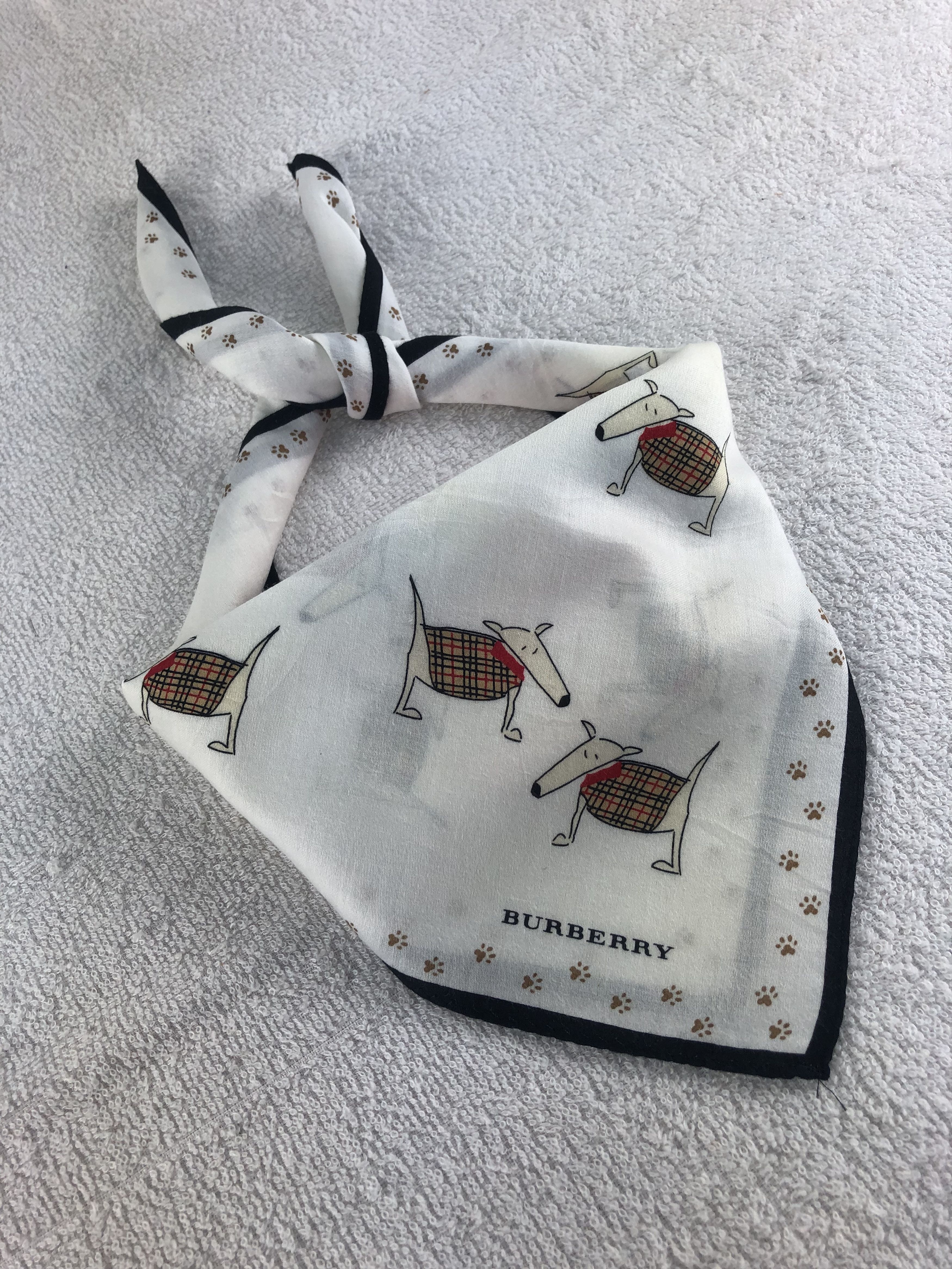 Burberry Burberry Handkerchief / Bandana / Neckerchief C035 Size ONE SIZE - 2 Thumbnail