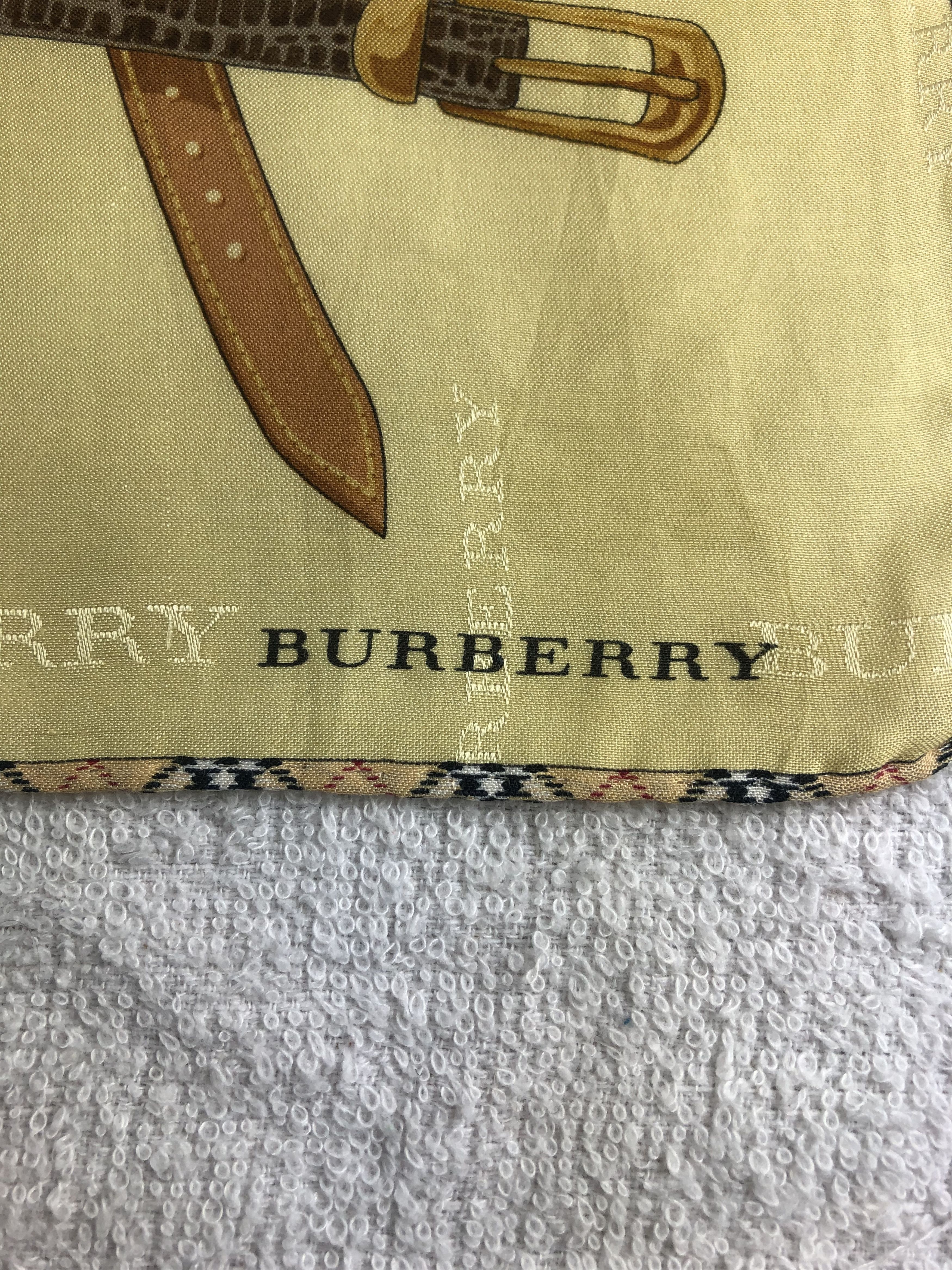 Burberry Burberry Handkerchief / Bandana / Neckerchief C031 Size ONE SIZE - 5 Thumbnail
