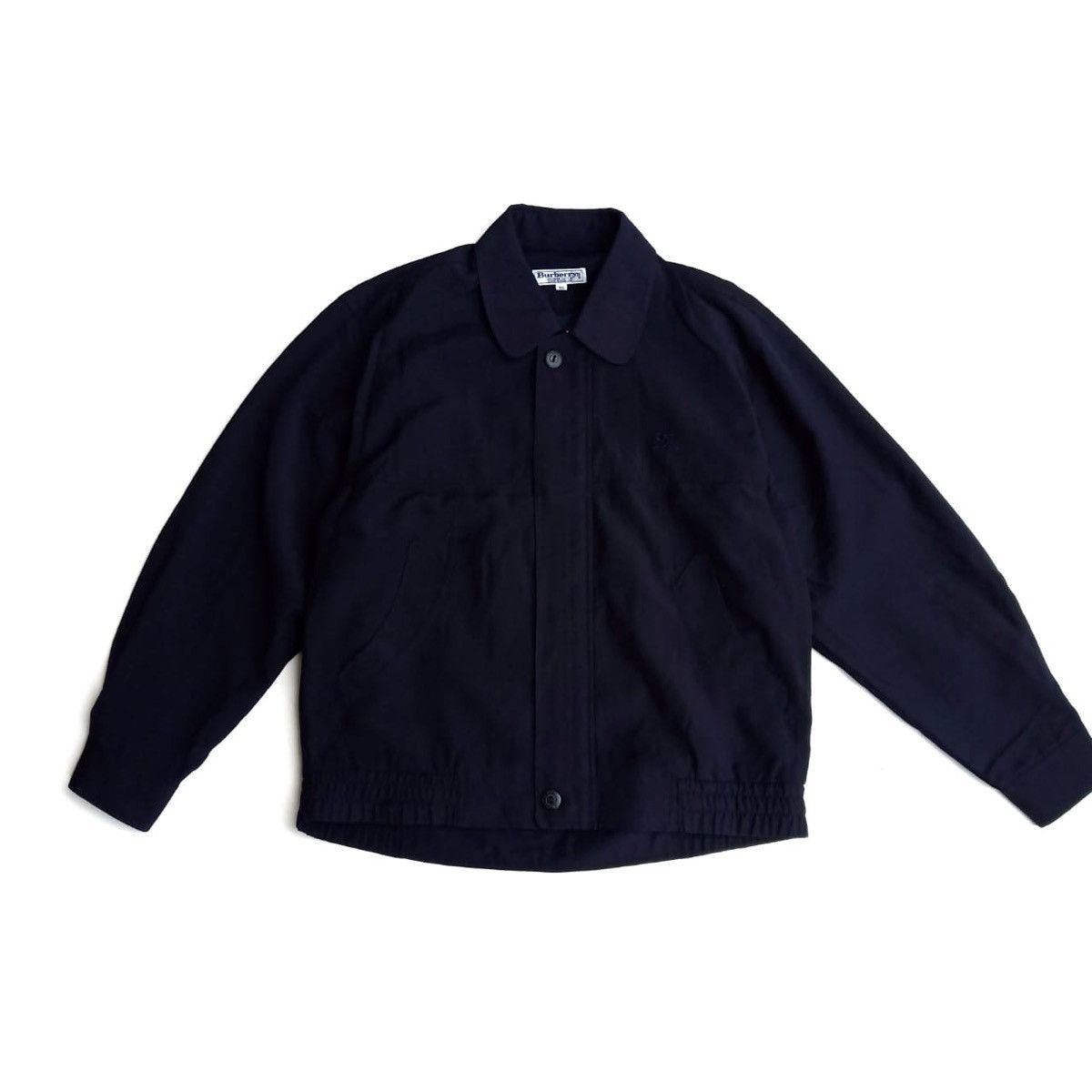 Burberry Vintage Burberry Spell Out Logo Embroidery Jacket Size US L / EU 52-54 / 3 - 6 Thumbnail