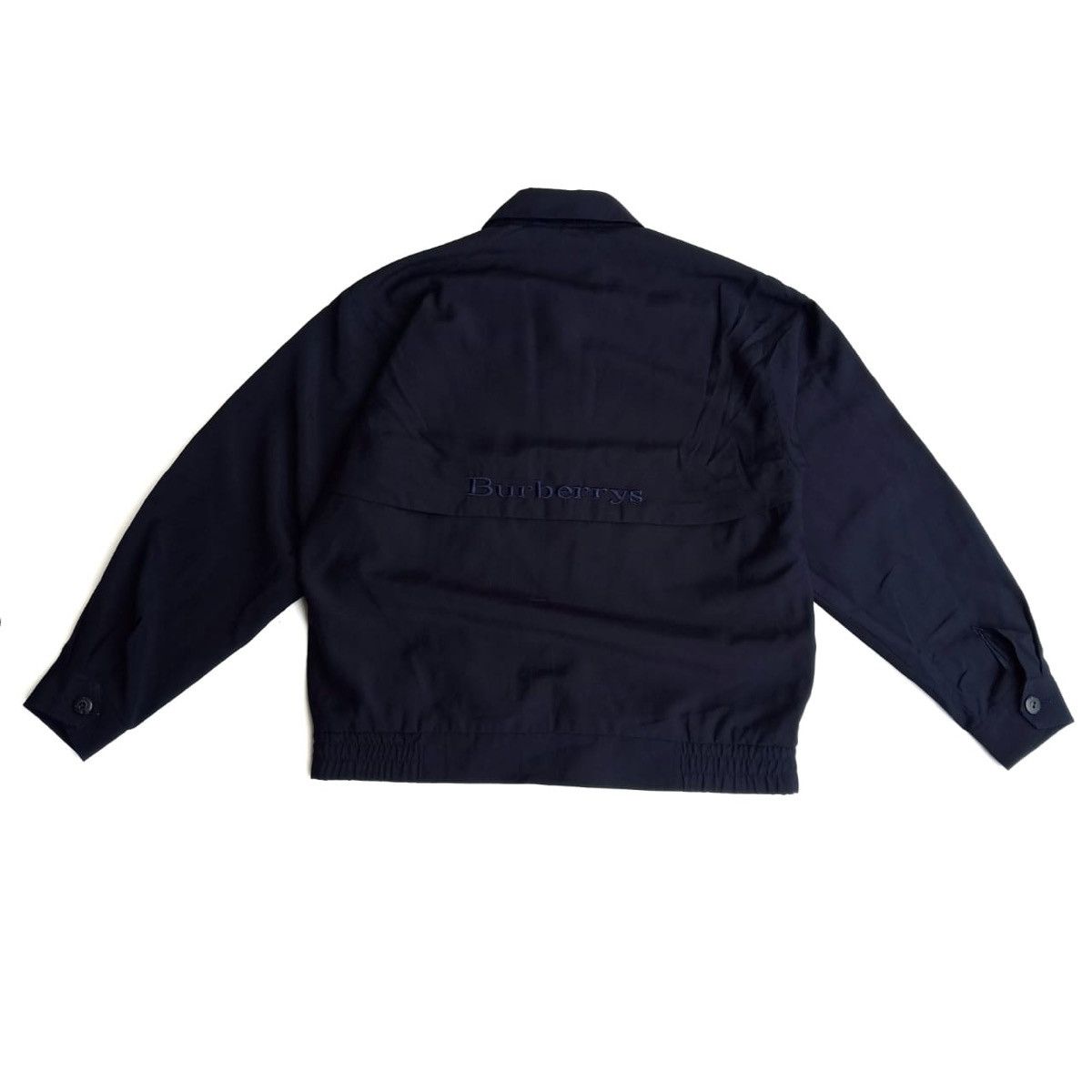 Burberry Vintage Burberry Spell Out Logo Embroidery Jacket Size US L / EU 52-54 / 3 - 1 Thumbnail