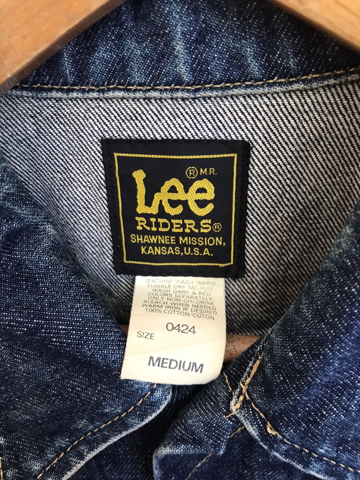If Six Was Nine × Lee × Vintage RARE VINTAGE LEE RIDER TRUCKER JACKET Size US M / EU 48-50 / 2 - 8 Thumbnail