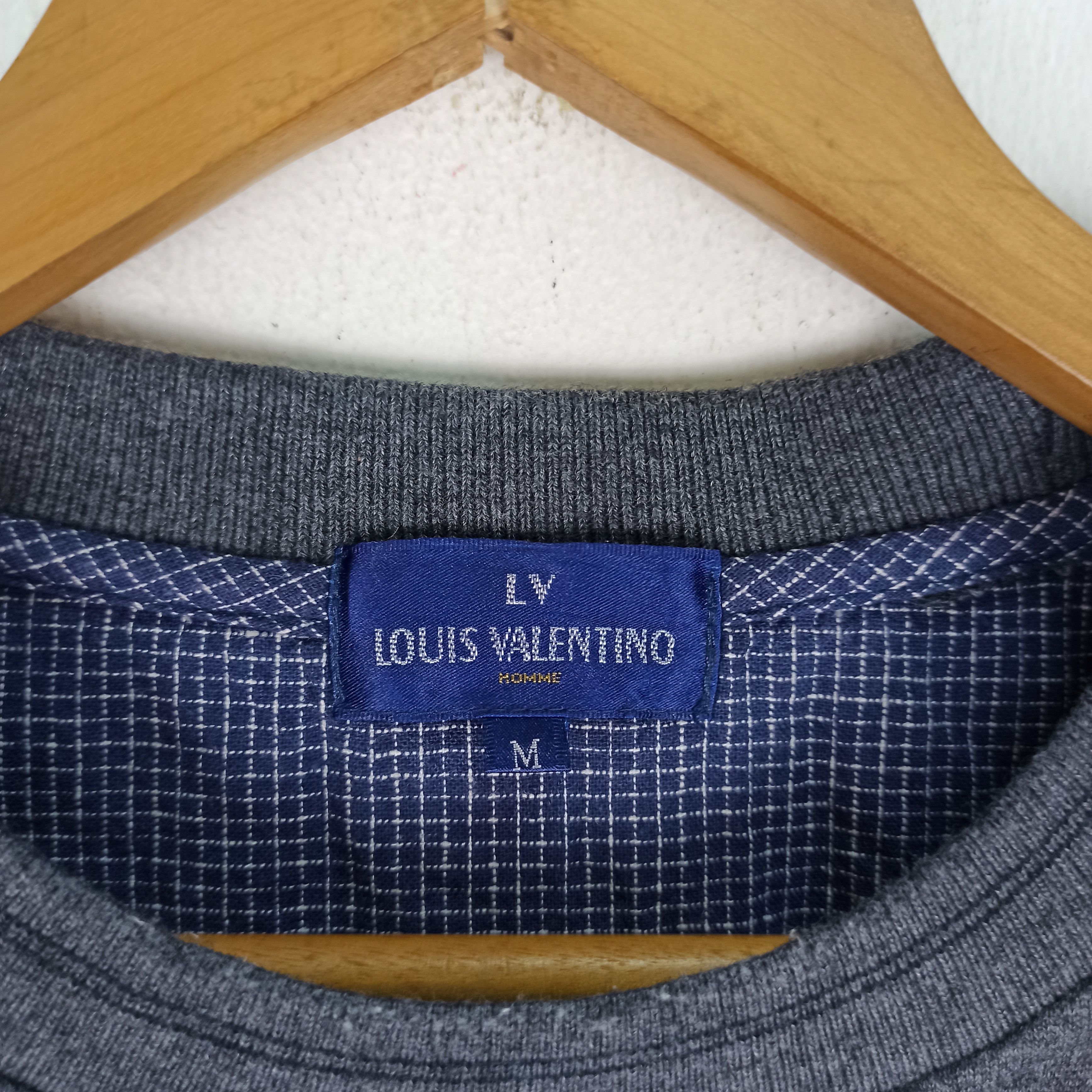 Japanese Brand Vintage 🔥 Louis Valentino Homme Sweatshirt Crewneck Size US M / EU 48-50 / 2 - 7 Thumbnail