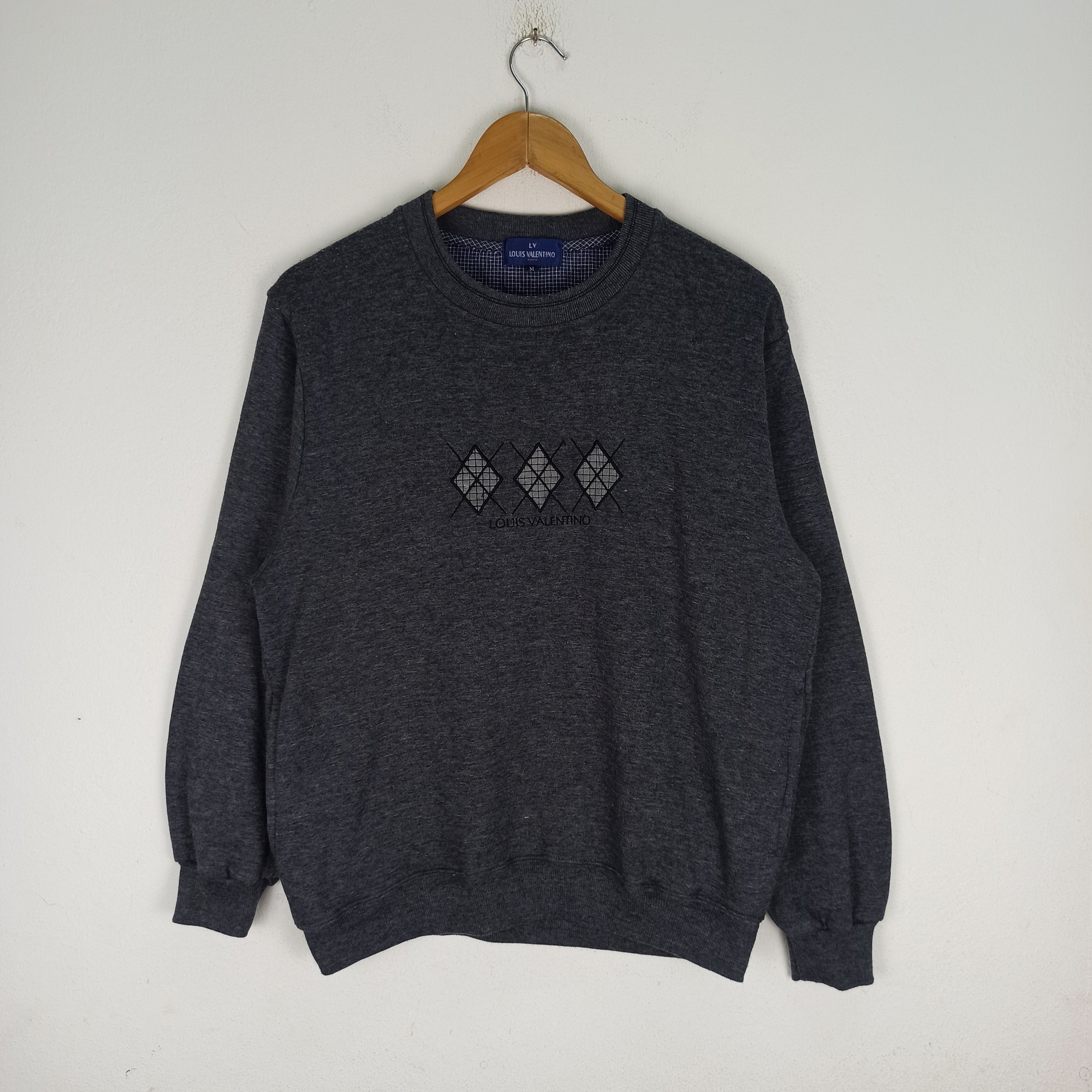 Japanese Brand Vintage 🔥 Louis Valentino Homme Sweatshirt Crewneck Size US M / EU 48-50 / 2 - 1 Thumbnail