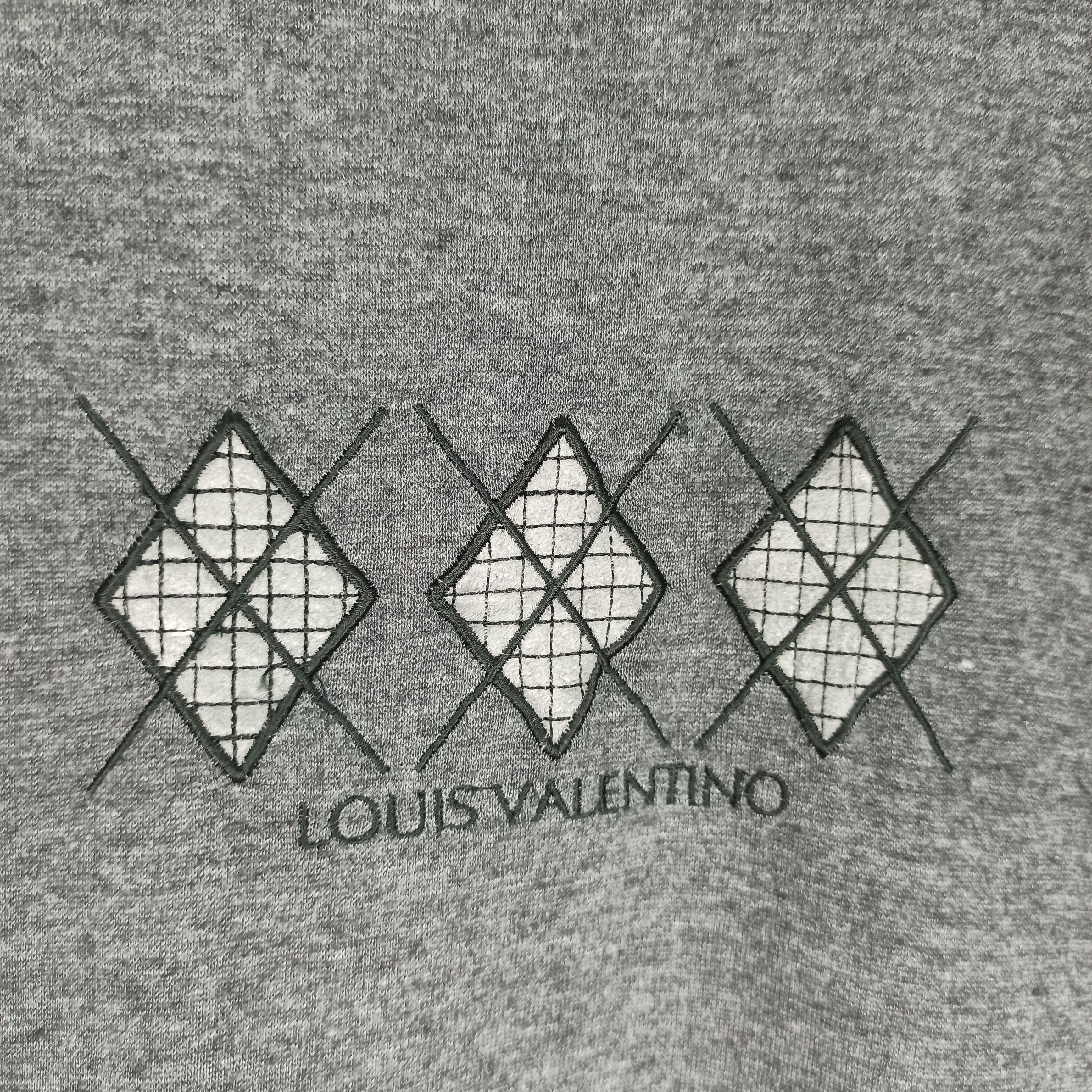 Japanese Brand Vintage 🔥 Louis Valentino Homme Sweatshirt Crewneck Size US M / EU 48-50 / 2 - 3 Thumbnail