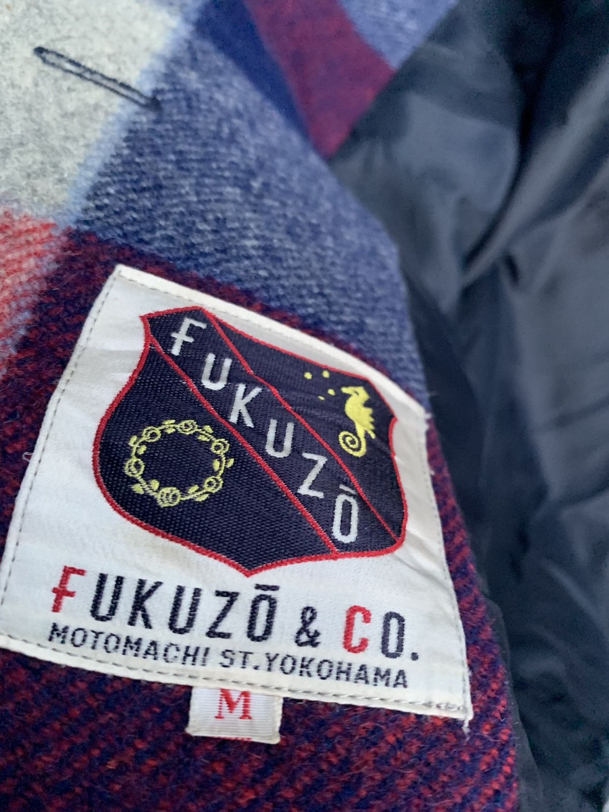 Flannel Vintage JapaneseBrand FukuzoMotomachi Wool Flannel Jacket Size US M / EU 48-50 / 2 - 7 Thumbnail