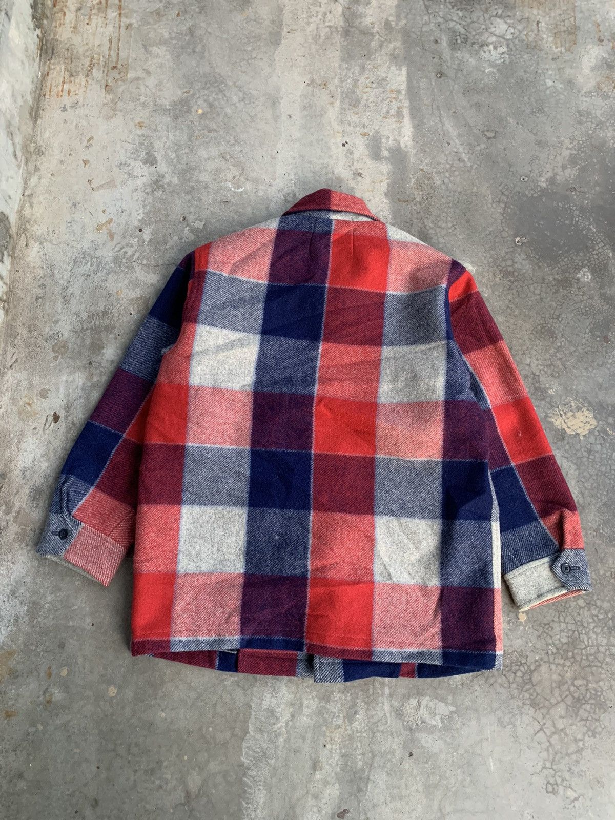 Flannel Vintage JapaneseBrand FukuzoMotomachi Wool Flannel Jacket Size US M / EU 48-50 / 2 - 2 Thumbnail