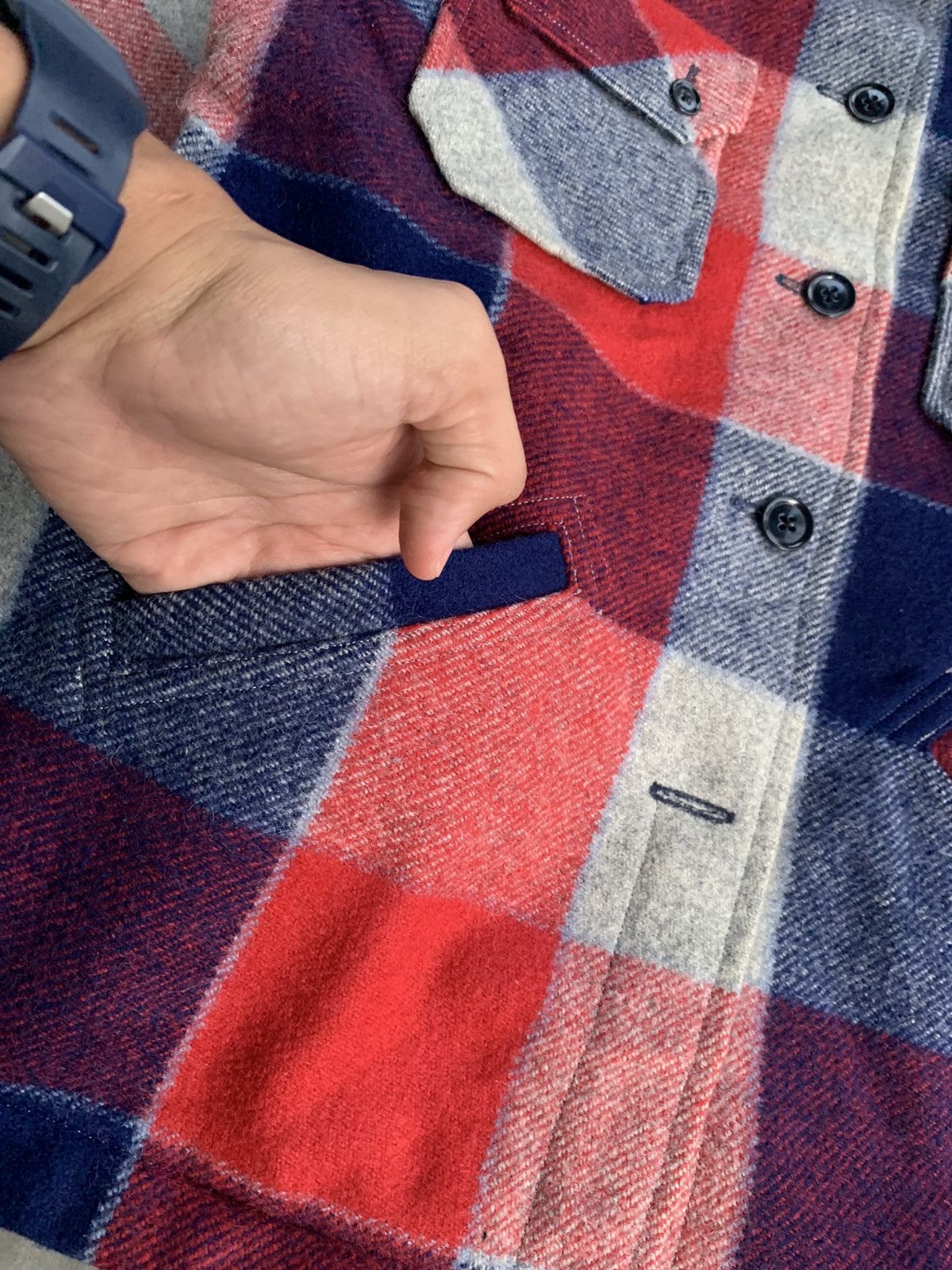 Flannel Vintage JapaneseBrand FukuzoMotomachi Wool Flannel Jacket Size US M / EU 48-50 / 2 - 3 Thumbnail