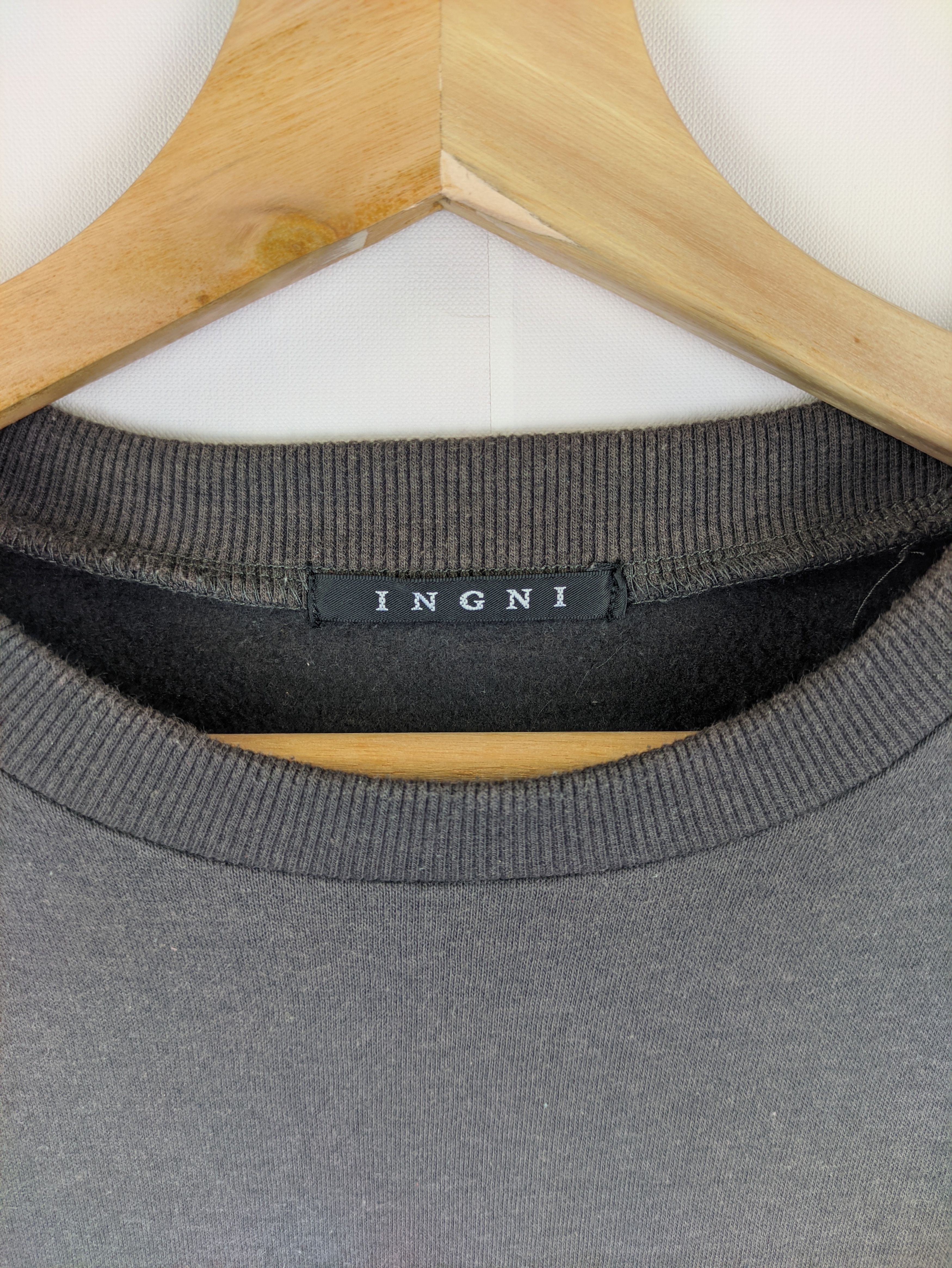 Japanese Brand Steals🔥Sweatshirt Pullover Sidetape Radiant by Ingni Size M / US 6-8 / IT 42-44 - 3 Thumbnail