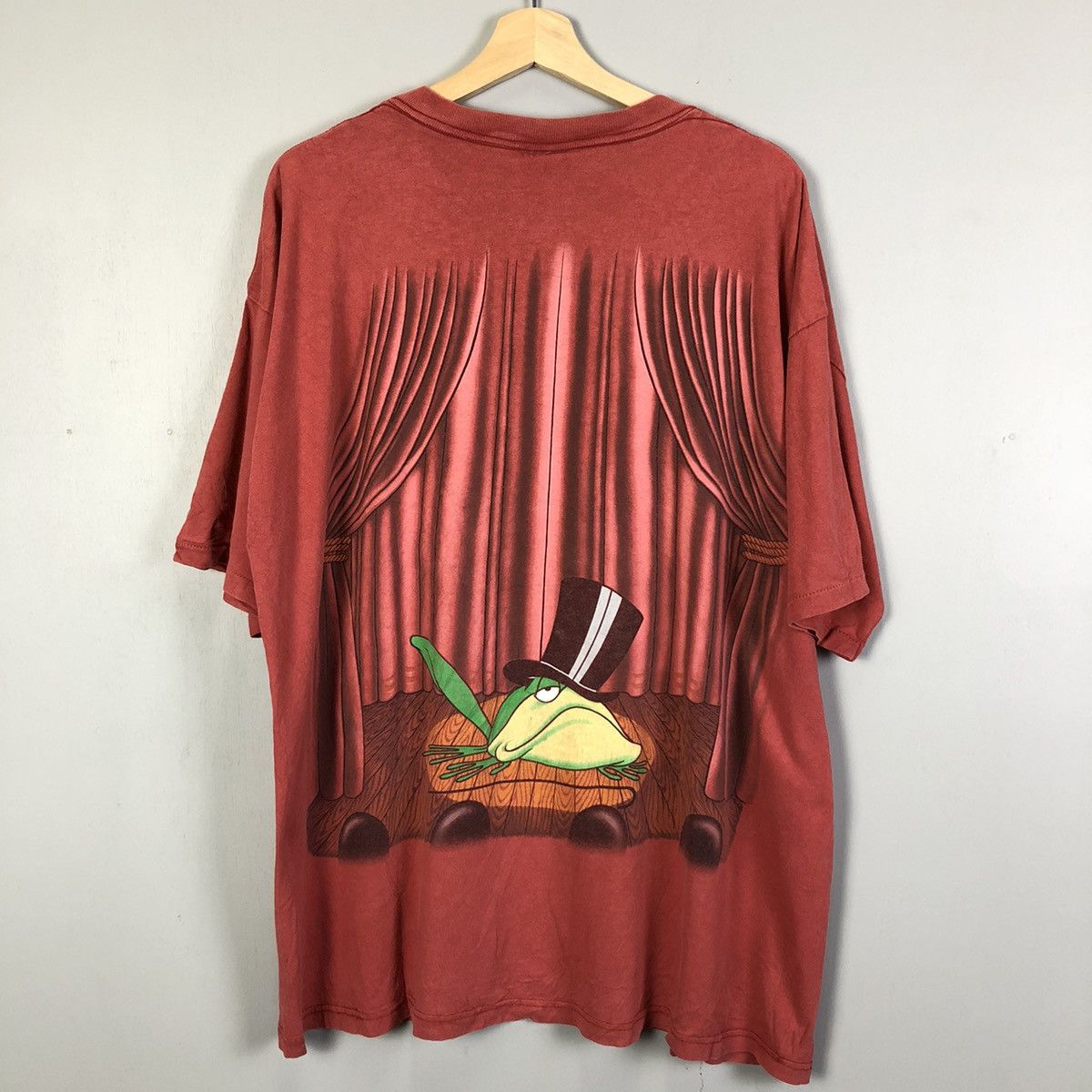 Disney Vintage 90s Michigan J.frog frog Merre Melodies Tshirt Size US XL / EU 56 / 4 - 9 Thumbnail