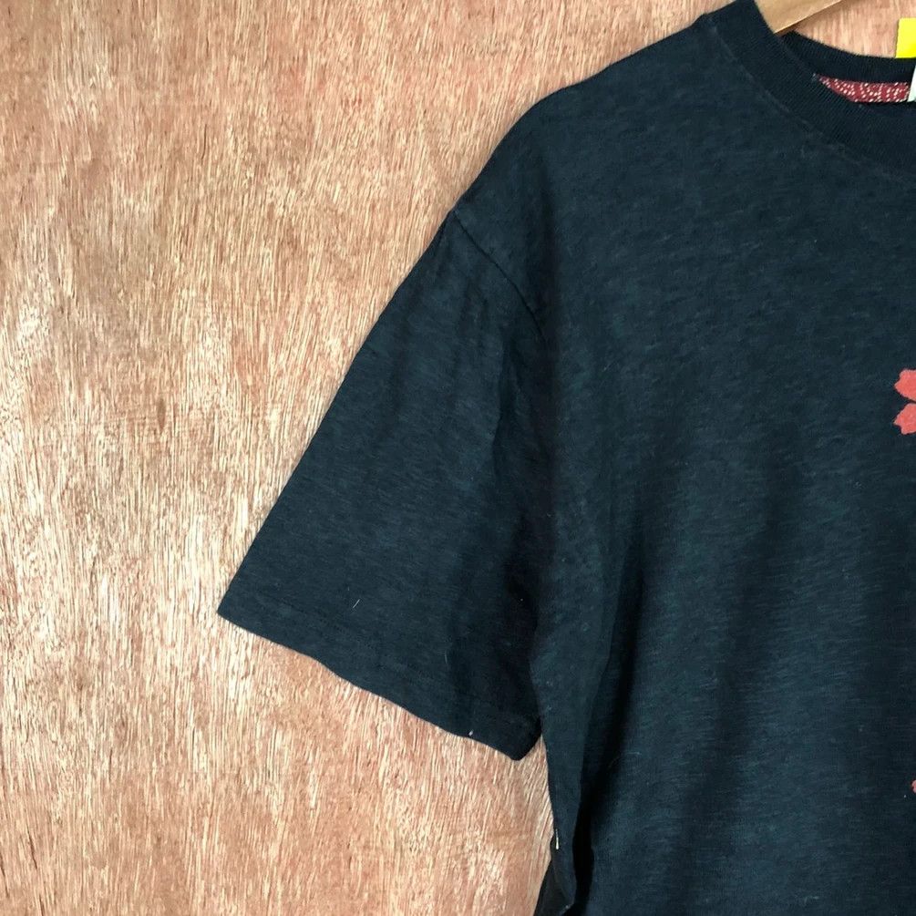 Japanese Brand DLL Japanese sakura art Black Short Sleeve #1601 Size US M / EU 48-50 / 2 - 11 Thumbnail