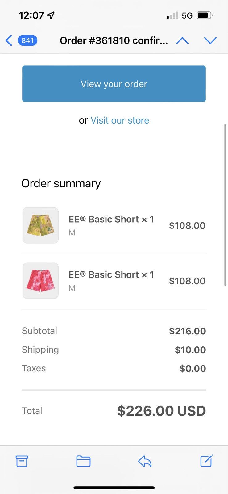 Eric Emanuel Eric Emanuel pink Boro shorts medium Size US 30 / EU 46 - 2 Thumbnail
