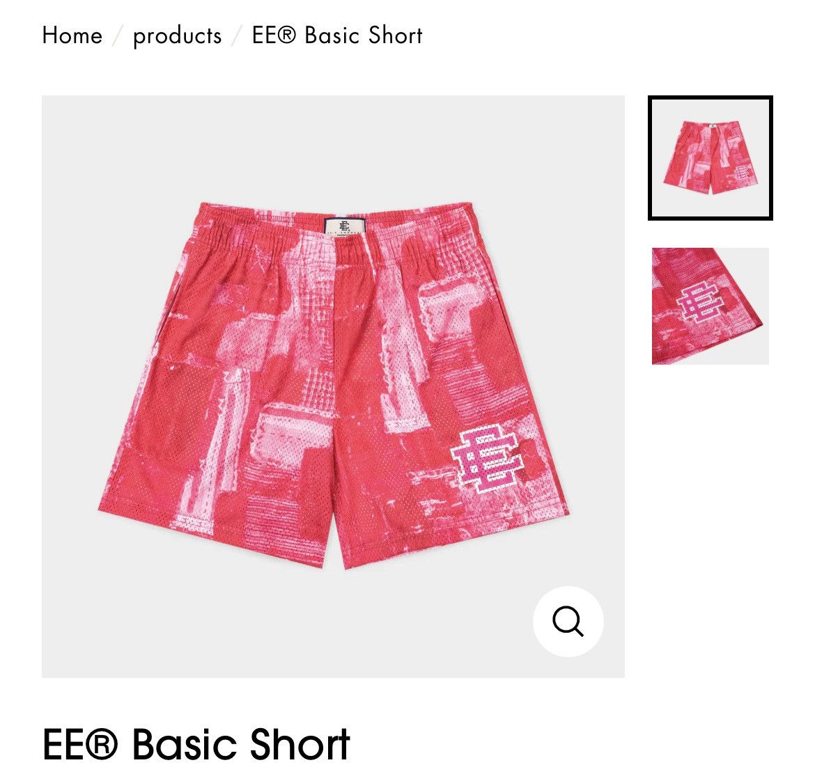 Eric Emanuel Eric Emanuel pink Boro shorts medium Size US 30 / EU 46 - 1 Thumbnail