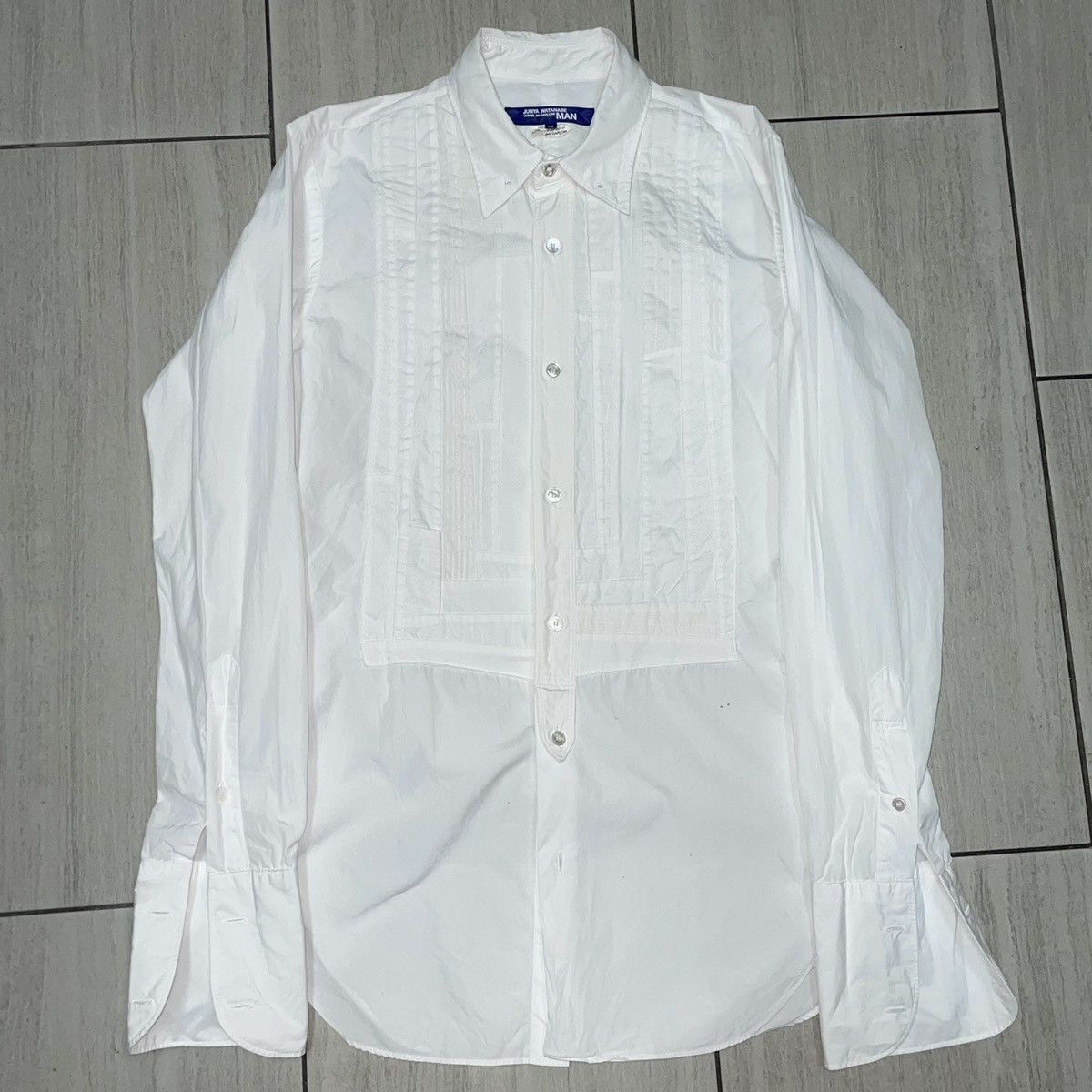 Comme des Garcons × Junya Watanabe Comme Des Garçons 2015 Button Up Patch Shirt Size US M / EU 48-50 / 2 - 1 Thumbnail