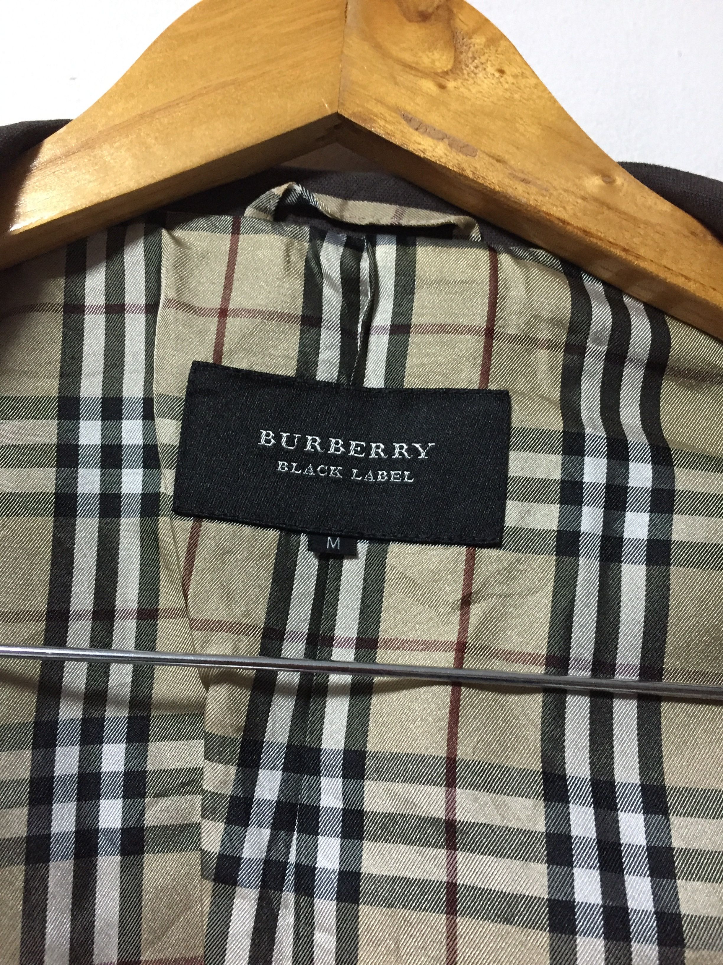 Burberry × Vintage Burberry Black Label Jacket military designer Size US M / EU 48-50 / 2 - 10 Thumbnail