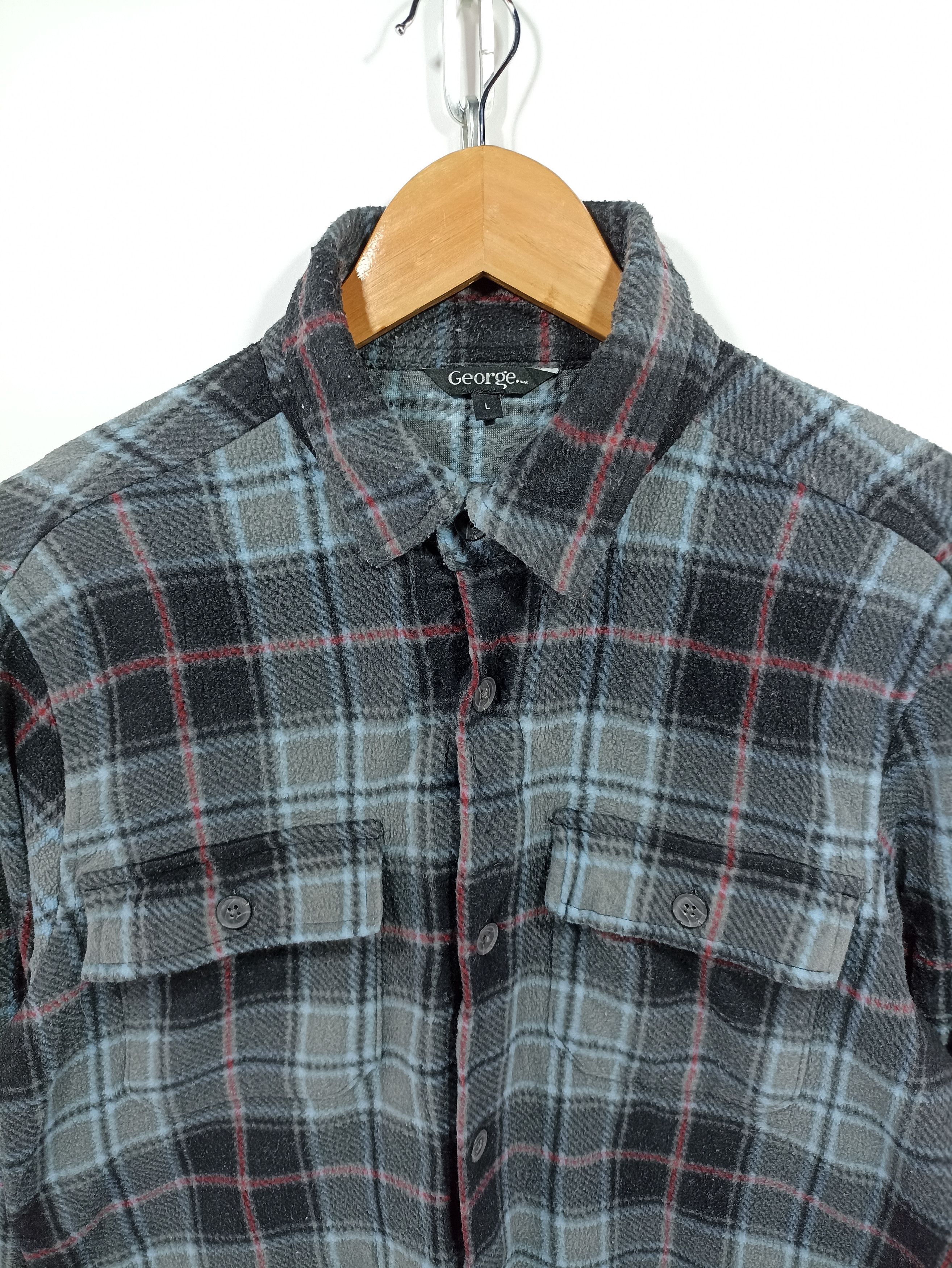 Flannel × Japanese Brand George fleece flannel Size US M / EU 48-50 / 2 - 2 Thumbnail