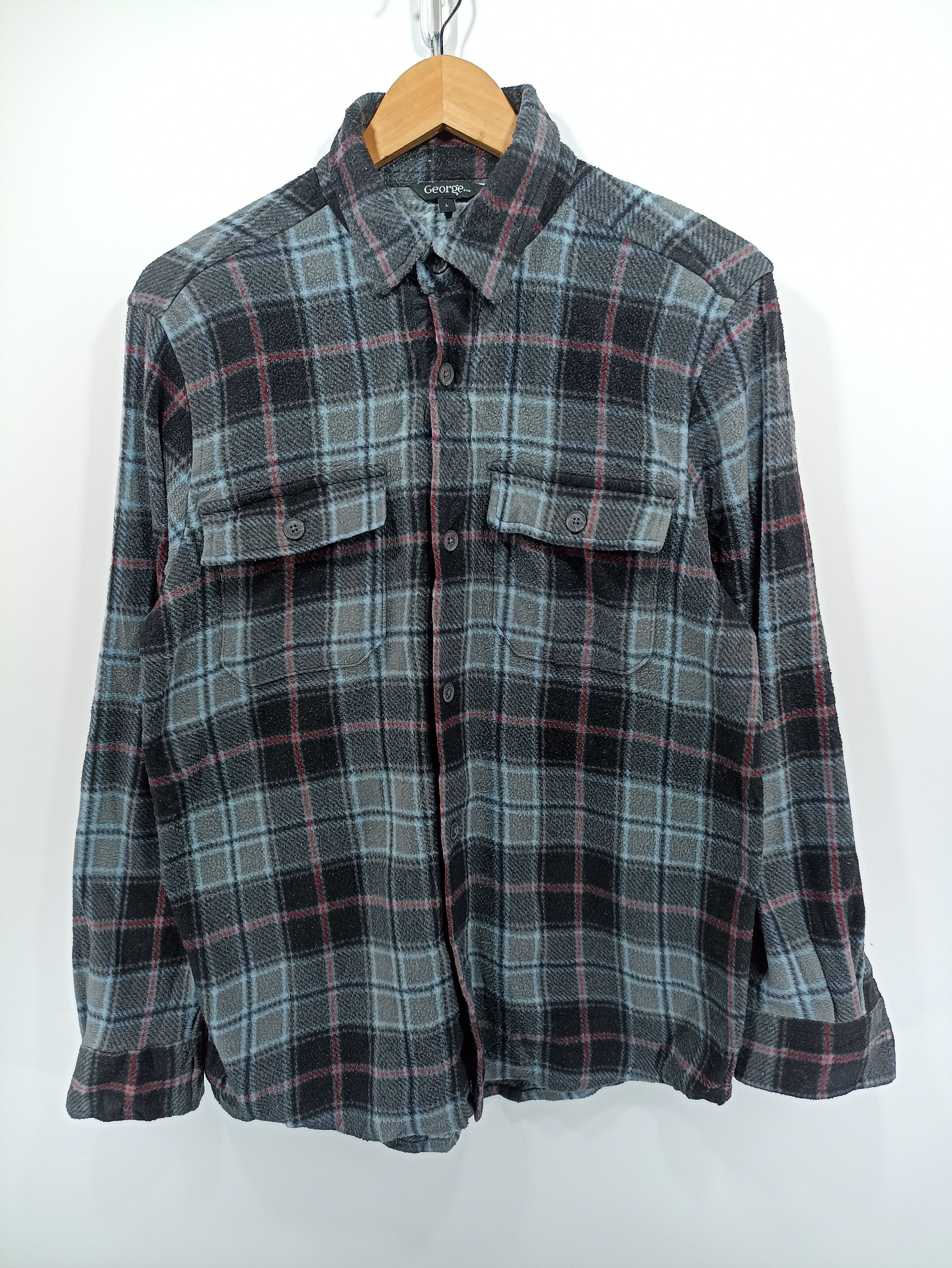 Flannel × Japanese Brand George fleece flannel Size US M / EU 48-50 / 2 - 1 Thumbnail
