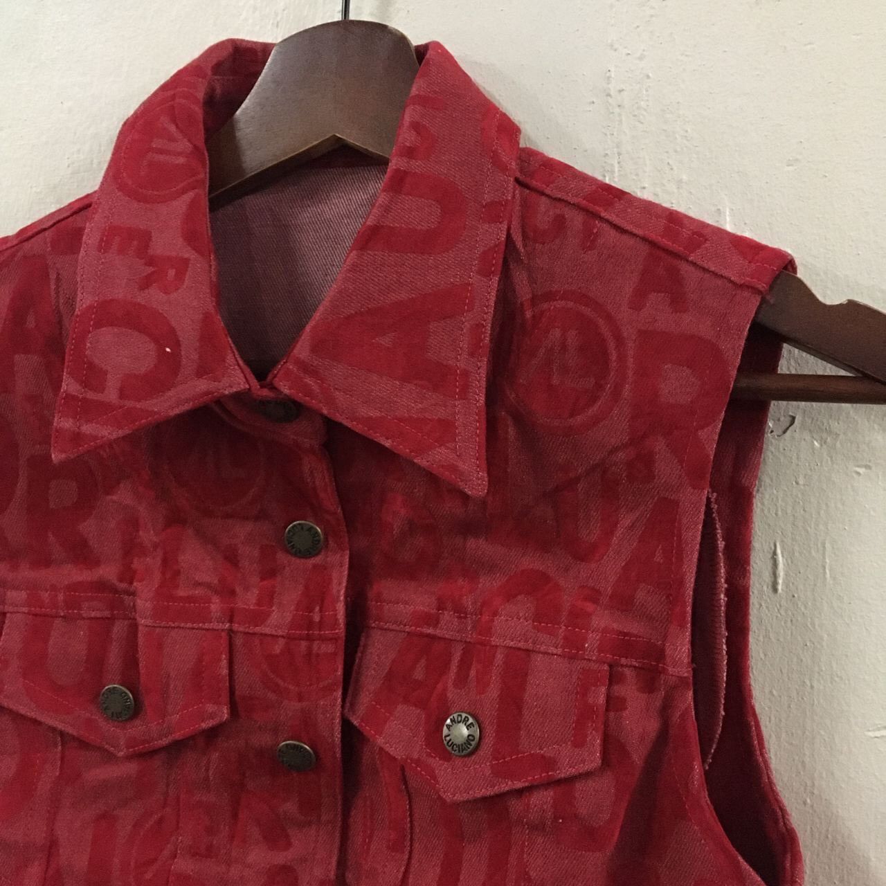Andreluciano Vintage Andreluciano Full Print Vest Size US S / EU 44-46 / 1 - 2 Thumbnail