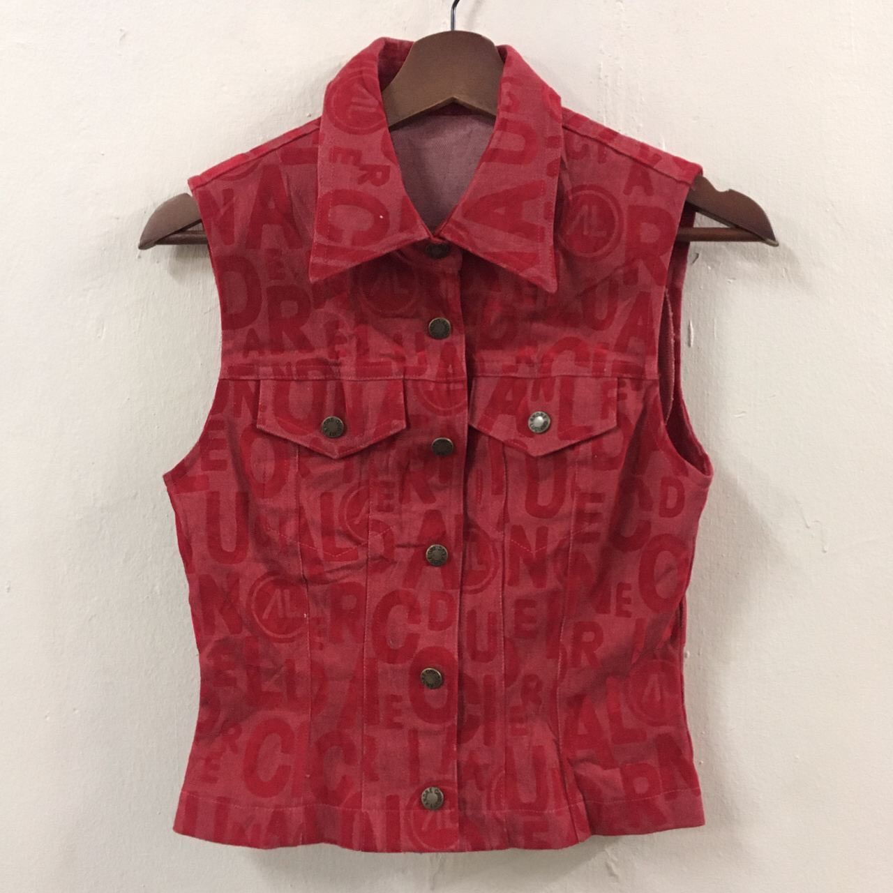 Avant Garde Vintage Andreluciano Full Print Vest | Grailed
