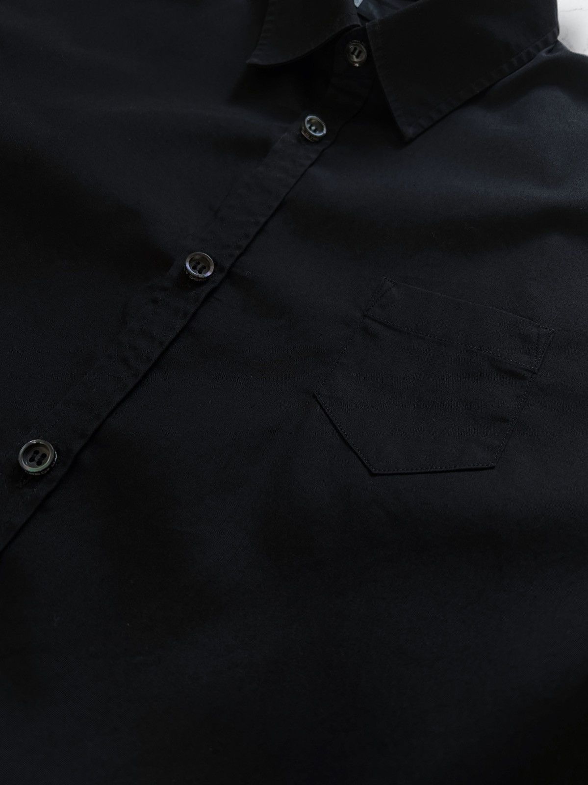 Dsquared2 Dsquared2 Slim Fit Embroidered Logo Black Long Sleeve Shirt Size US M / EU 48-50 / 2 - 4 Thumbnail