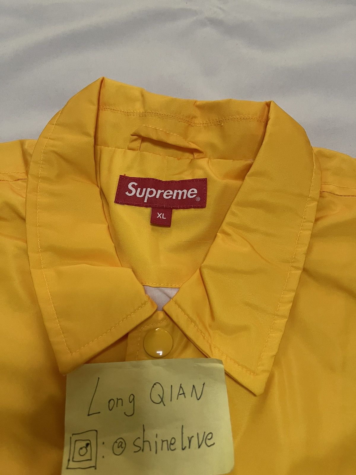 Supreme Supreme nan goldin misty and Jimmy paulette coaches Jacket Size US XL / EU 56 / 4 - 4 Thumbnail