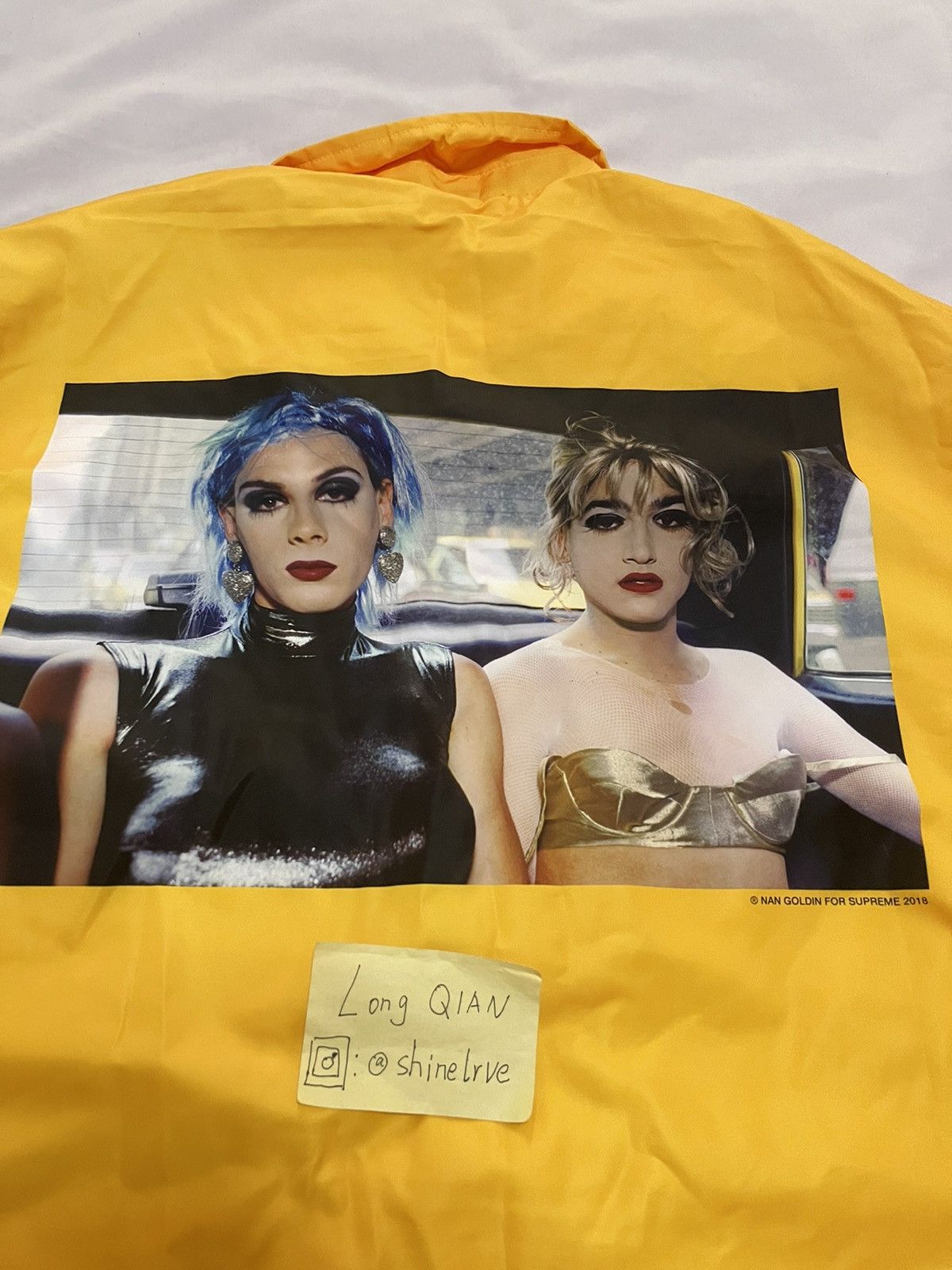 Supreme Supreme nan goldin misty and Jimmy paulette coaches Jacket Size US XL / EU 56 / 4 - 5 Thumbnail