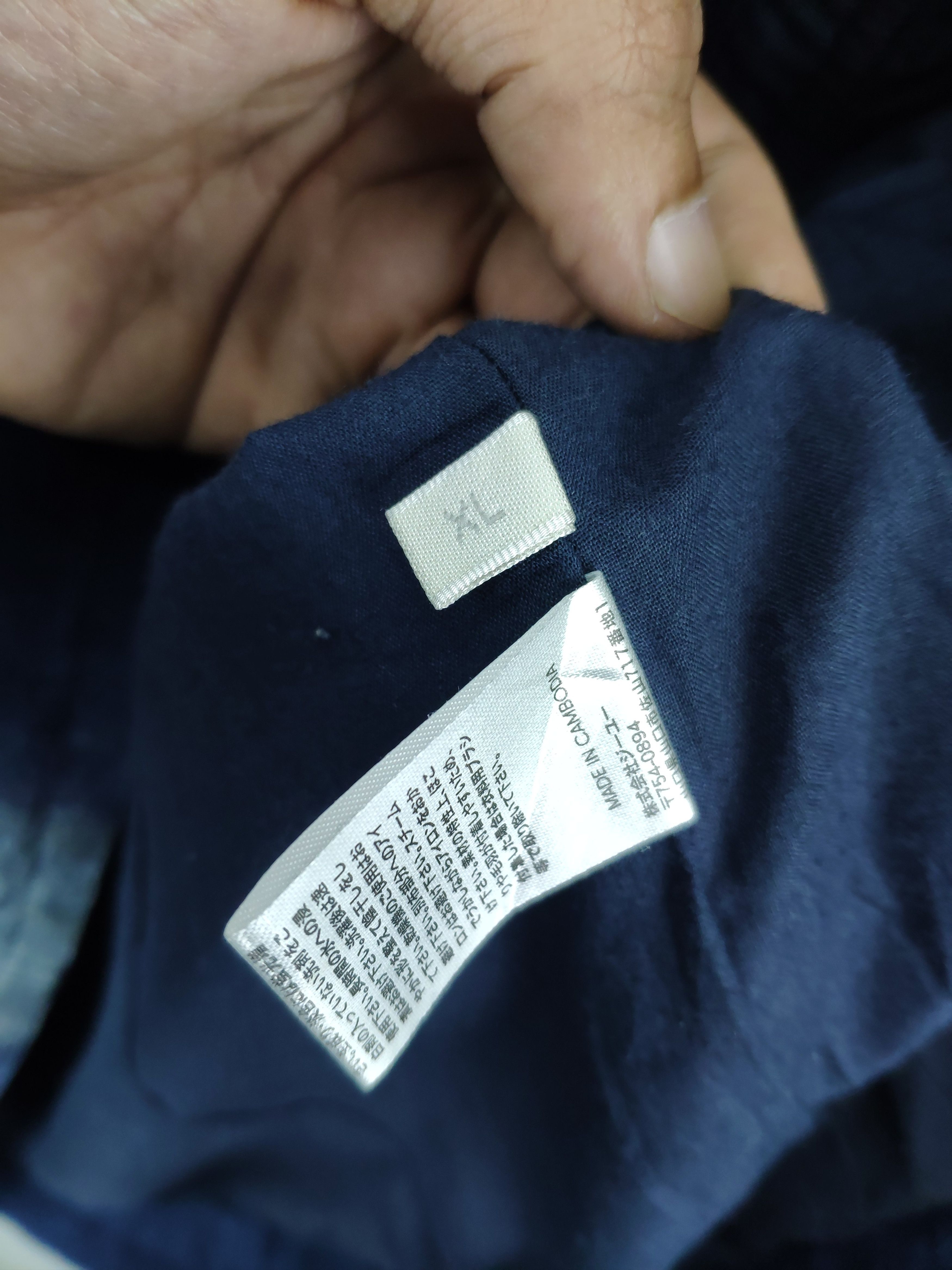 GU × Japanese Brand GU Denim Jacket Corduroy Collar Faded Colour Size US M / EU 48-50 / 2 - 4 Thumbnail