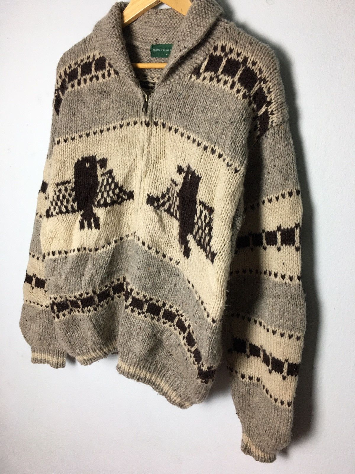 Japanese Brand × Vintage Knights Of Round Table Knit Sweater Size US M / EU 48-50 / 2 - 2 Thumbnail