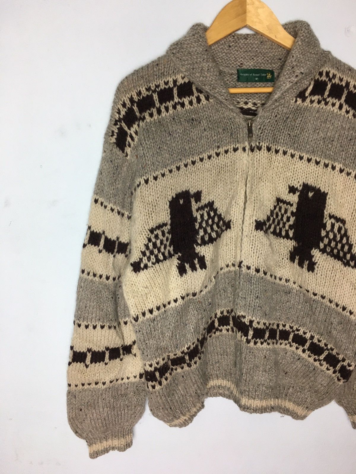 Japanese Brand × Vintage Knights Of Round Table Knit Sweater Size US M / EU 48-50 / 2 - 3 Thumbnail