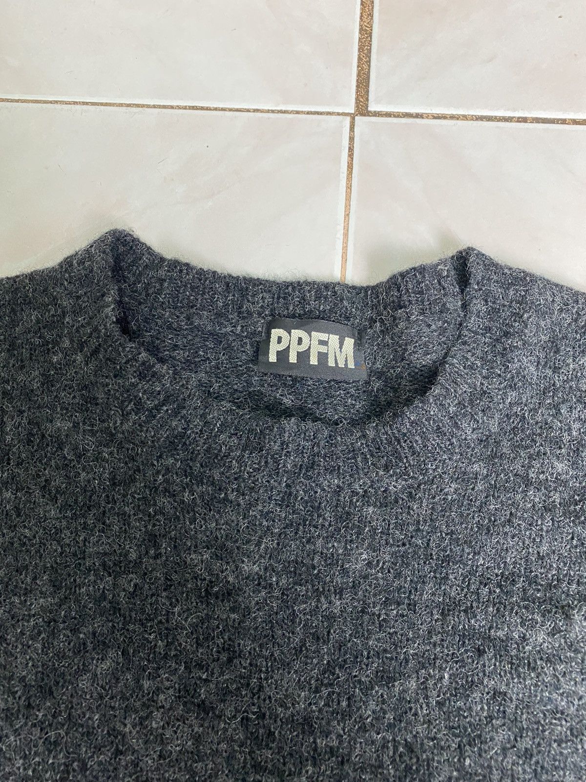 Japanese Brand × PPFM × Vintage Vintage PPFM Mohair Sweater Women Size Size XS / US 0-2 / IT 36-38 - 4 Thumbnail