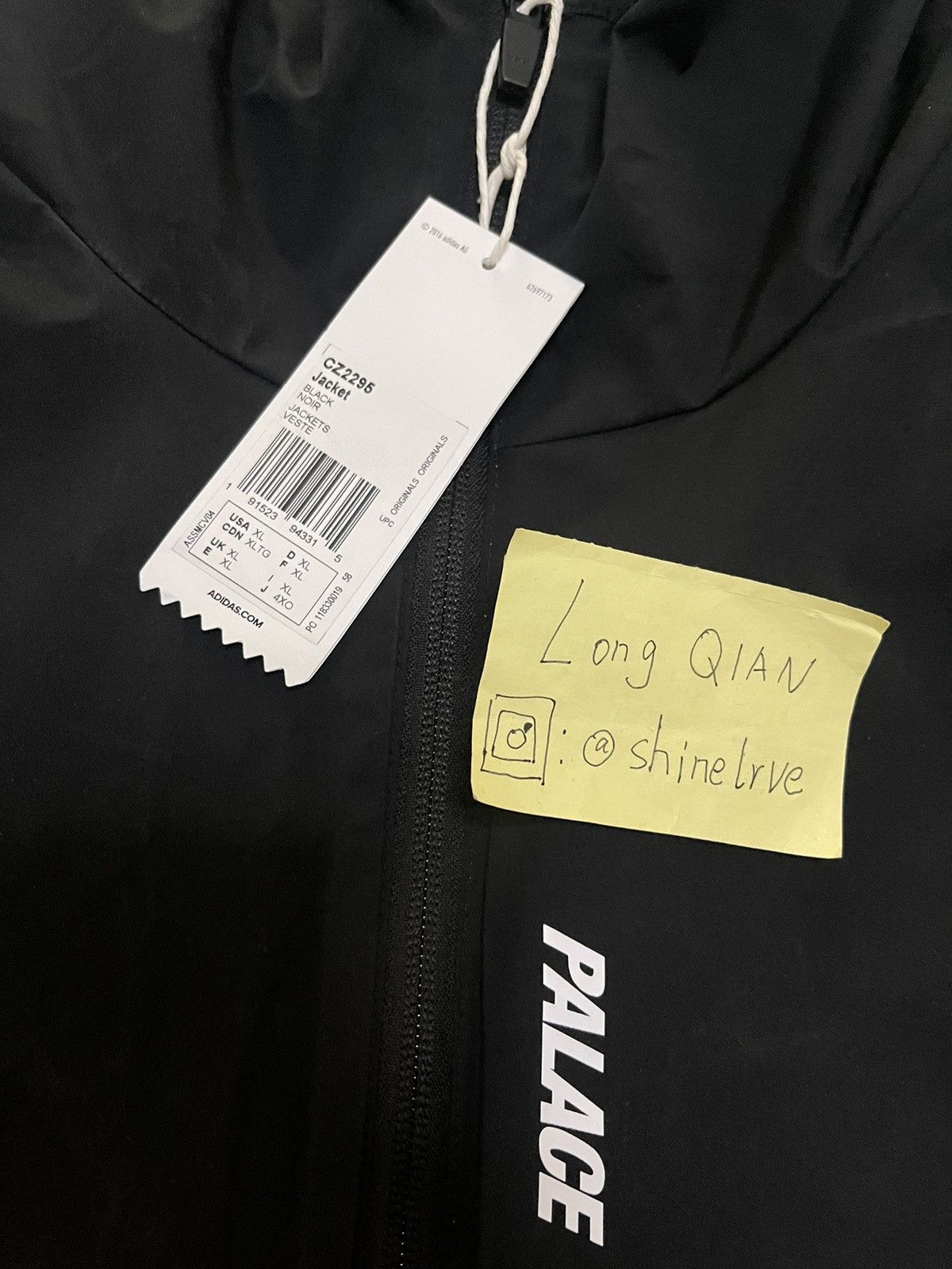 Adidas × Palace Palace adidas at shell Jacket xl dswt Size US XL / EU 56 / 4 - 4 Thumbnail
