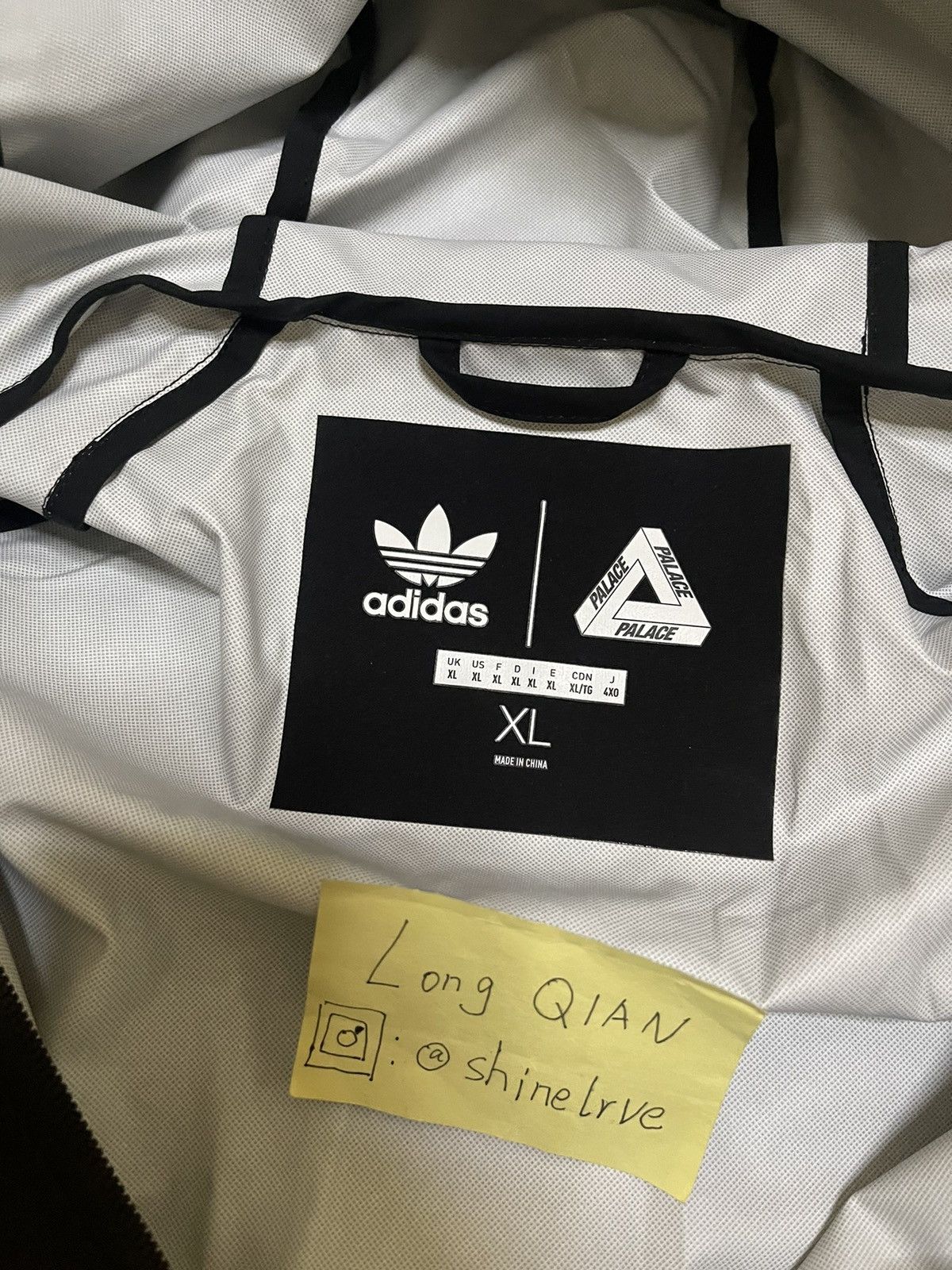 Adidas × Palace Palace adidas at shell Jacket xl dswt Size US XL / EU 56 / 4 - 3 Thumbnail