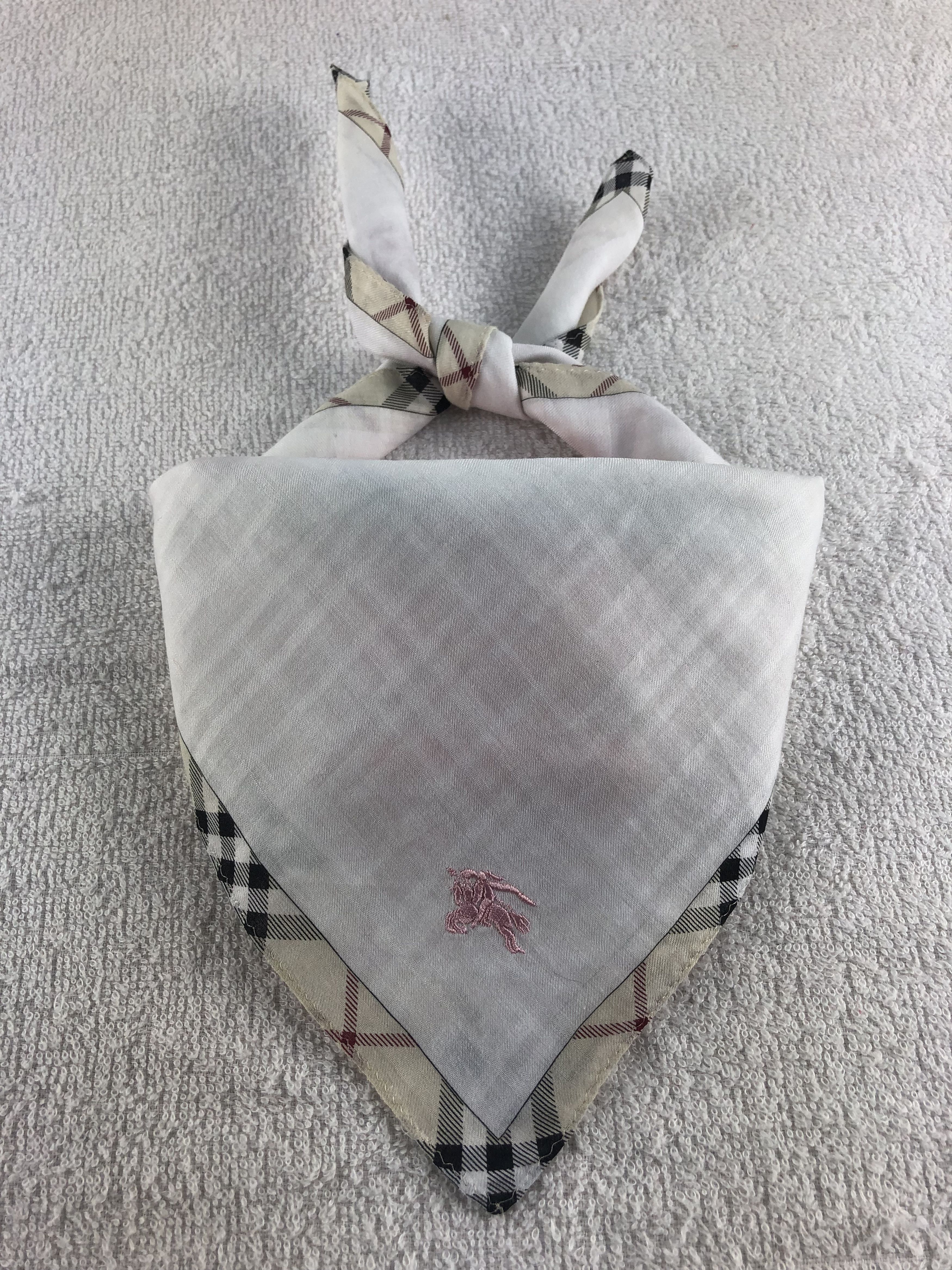 Burberry Burberry Handkerchief / Bandana / Neckerchief C024 Size ONE SIZE - 2 Thumbnail