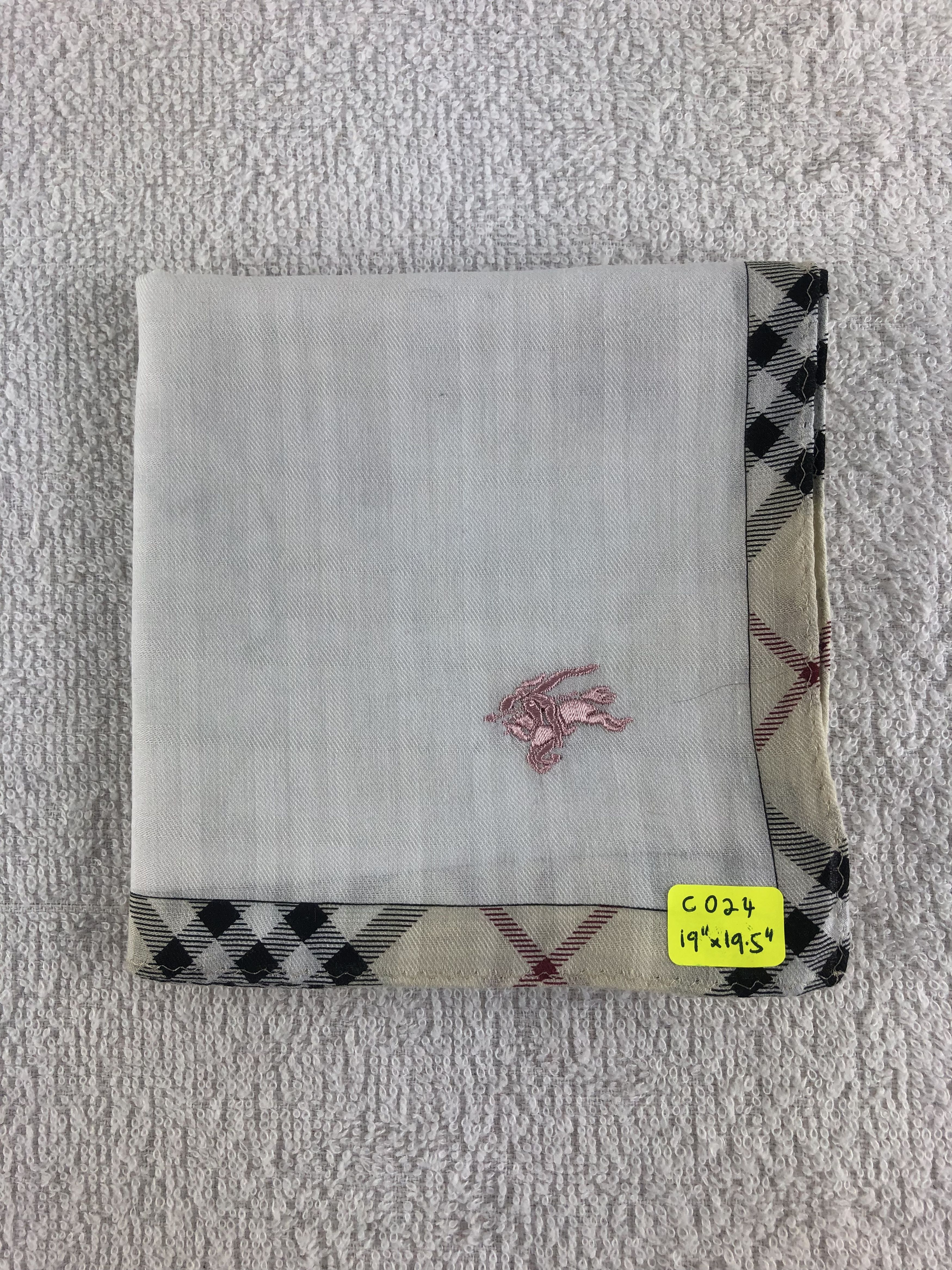 Burberry Burberry Handkerchief / Bandana / Neckerchief C024 Size ONE SIZE - 8 Thumbnail