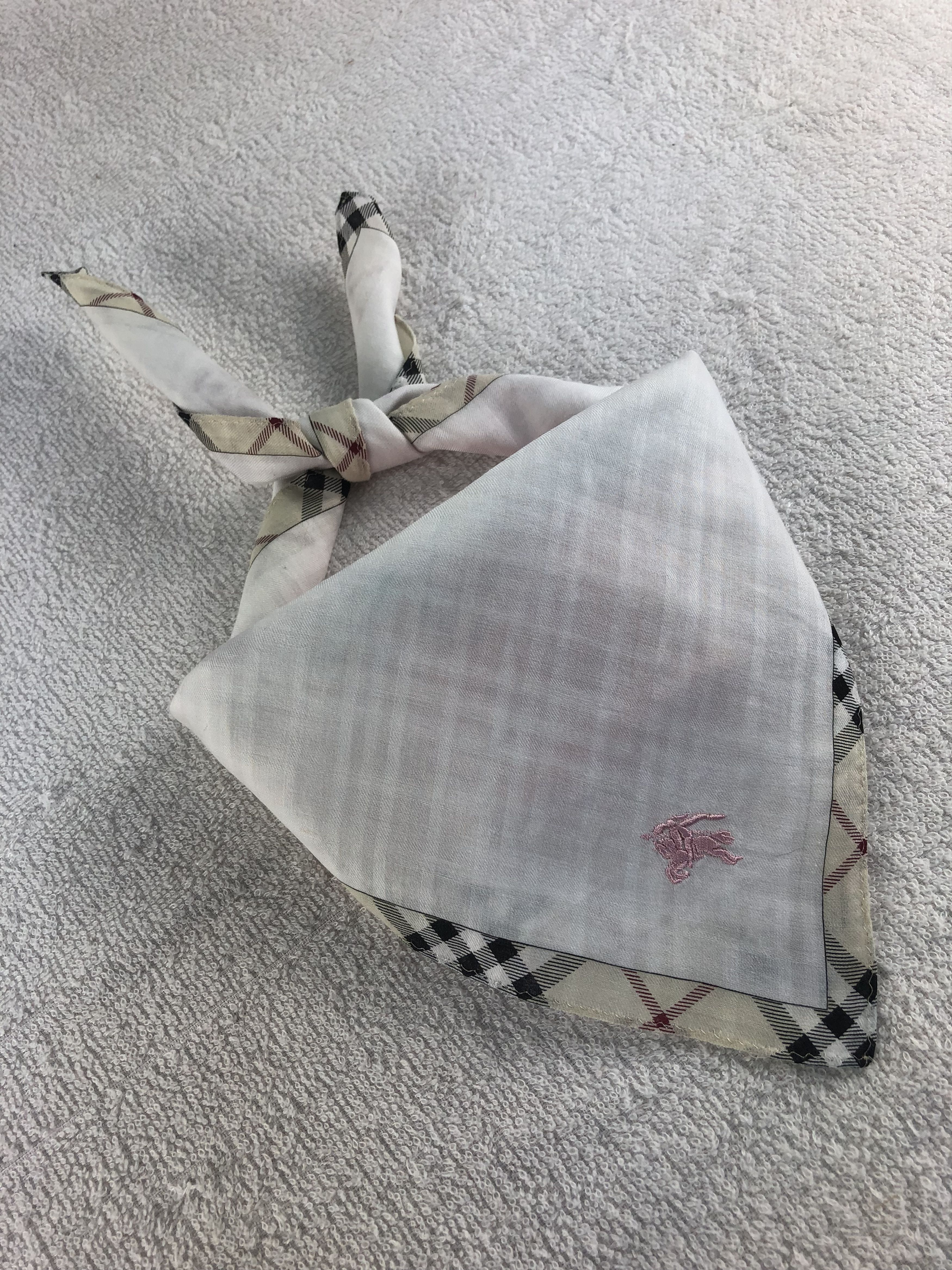 Burberry Burberry Handkerchief / Bandana / Neckerchief C024 Size ONE SIZE - 1 Thumbnail